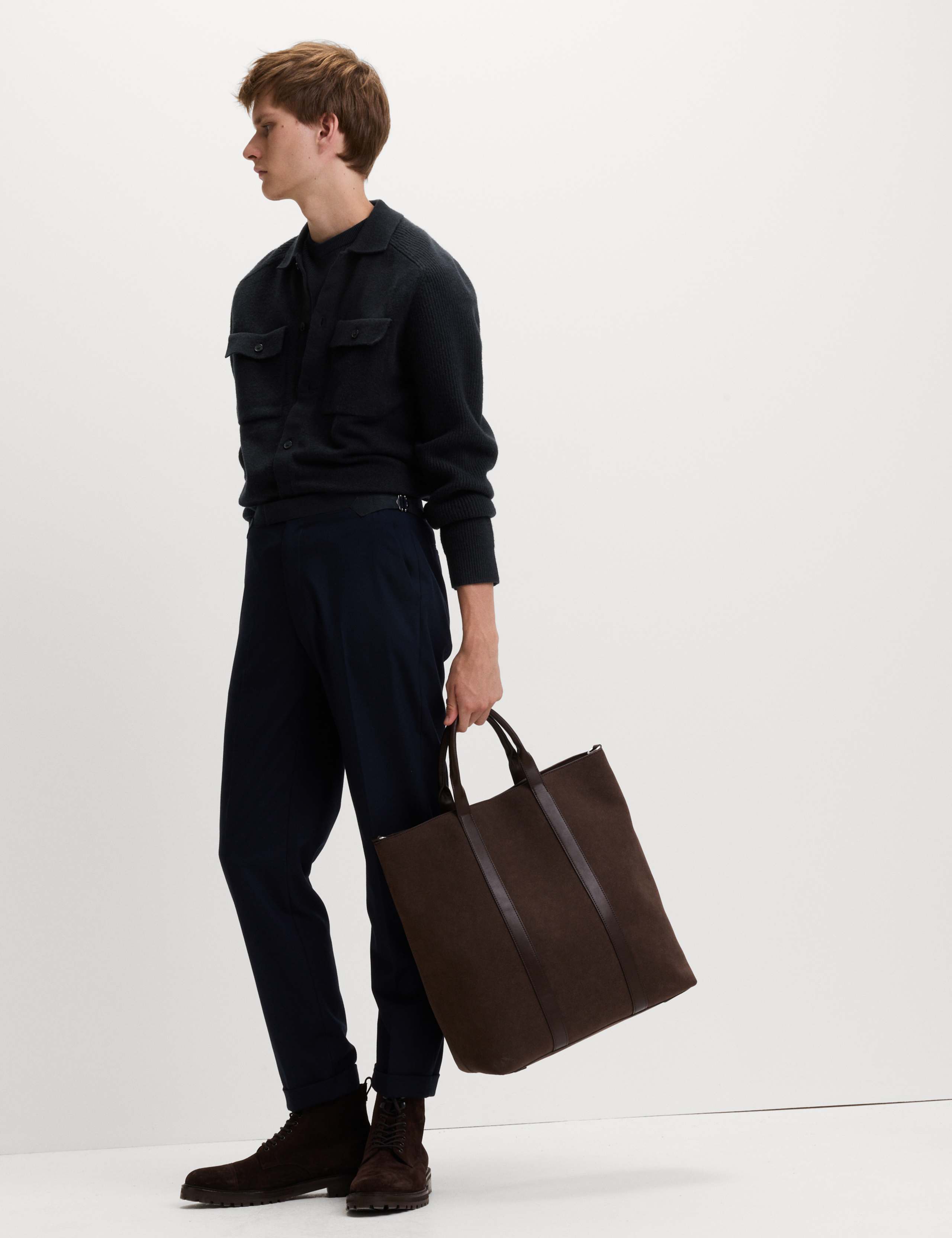 Air-Yarn Button Through Knitted Jacket 3 of 6