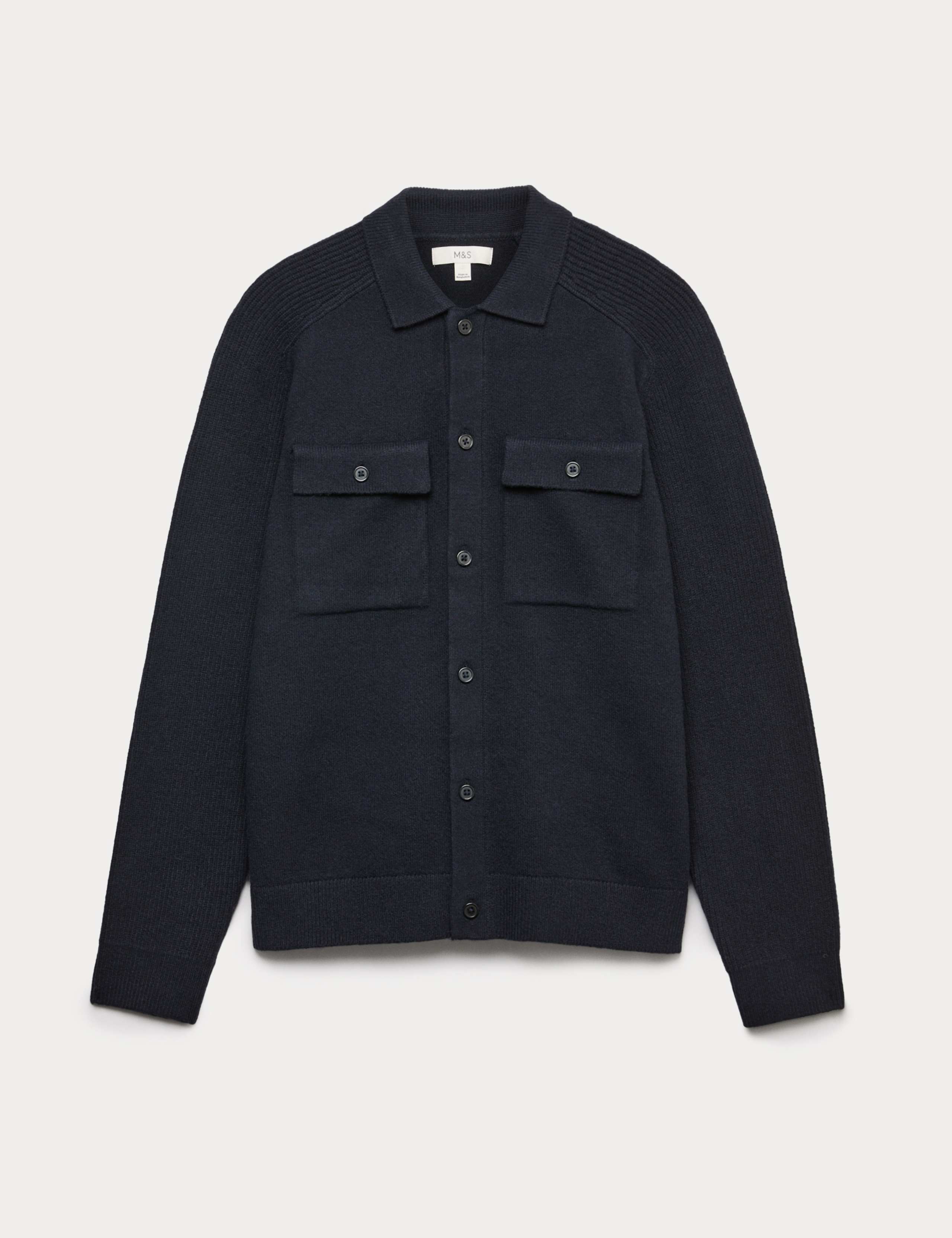 Air-Yarn Button Through Knitted Jacket 2 of 6