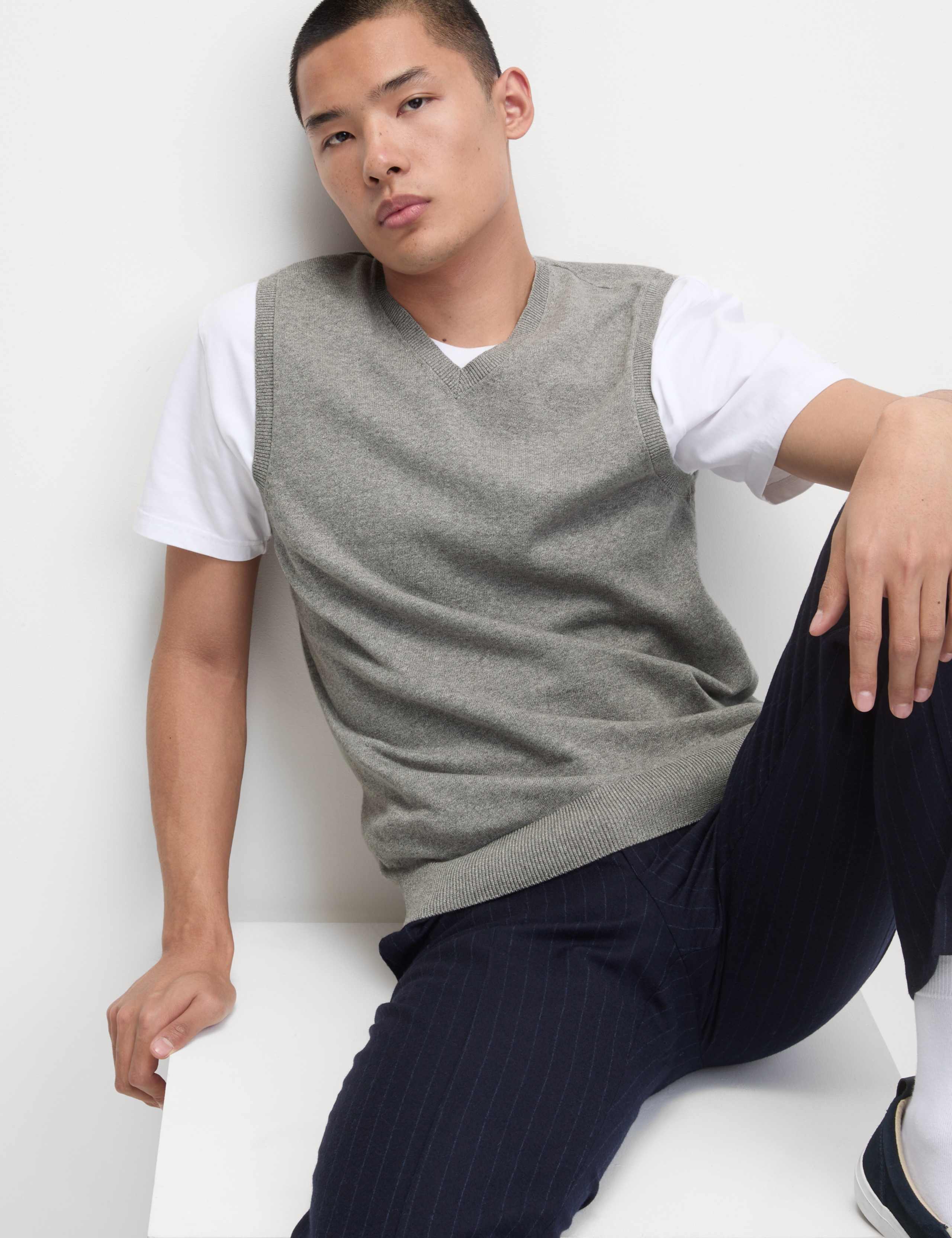 Pure Cotton Sleeveless Jumper 4 of 6