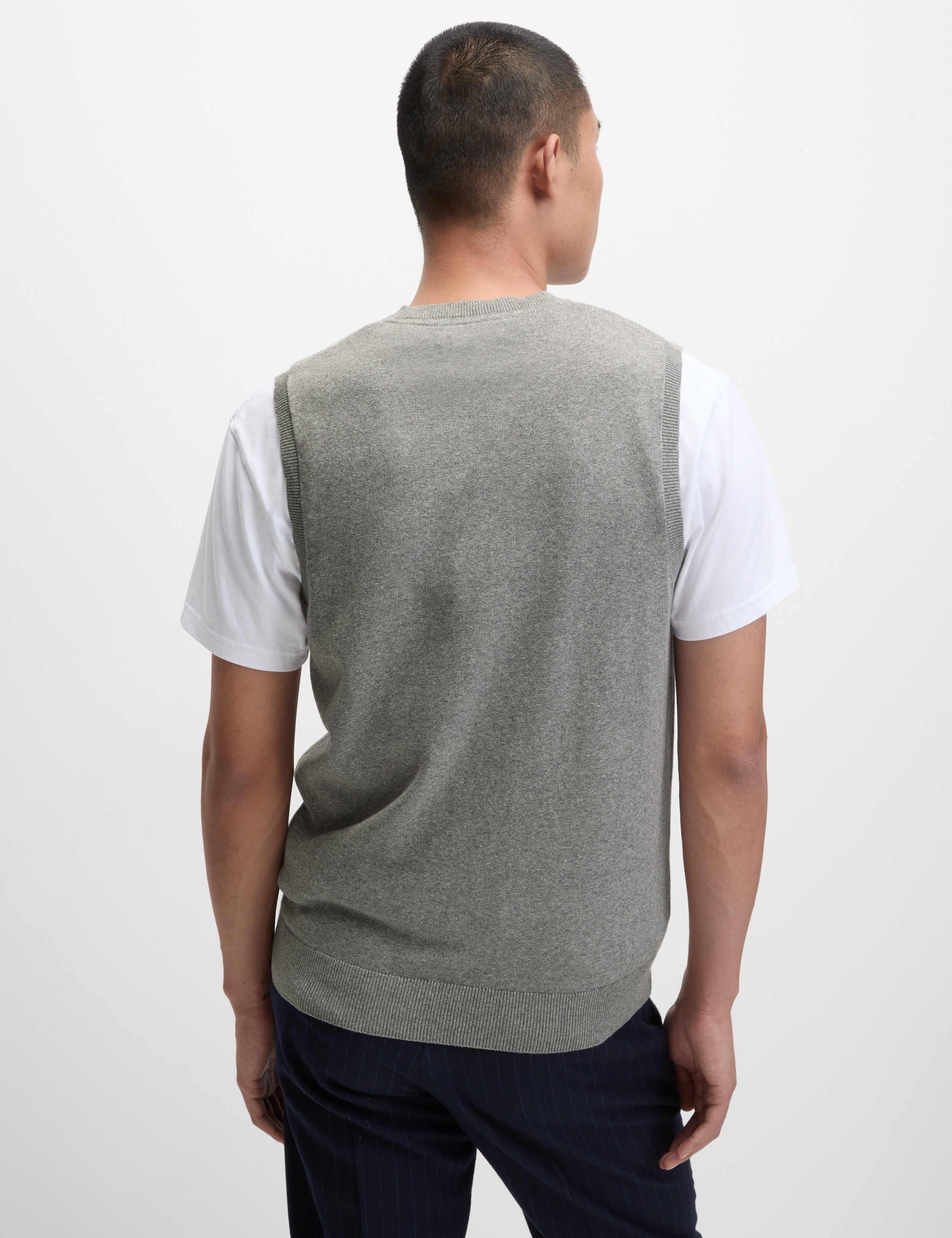 Pure Cotton Sleeveless Jumper 5 of 6
