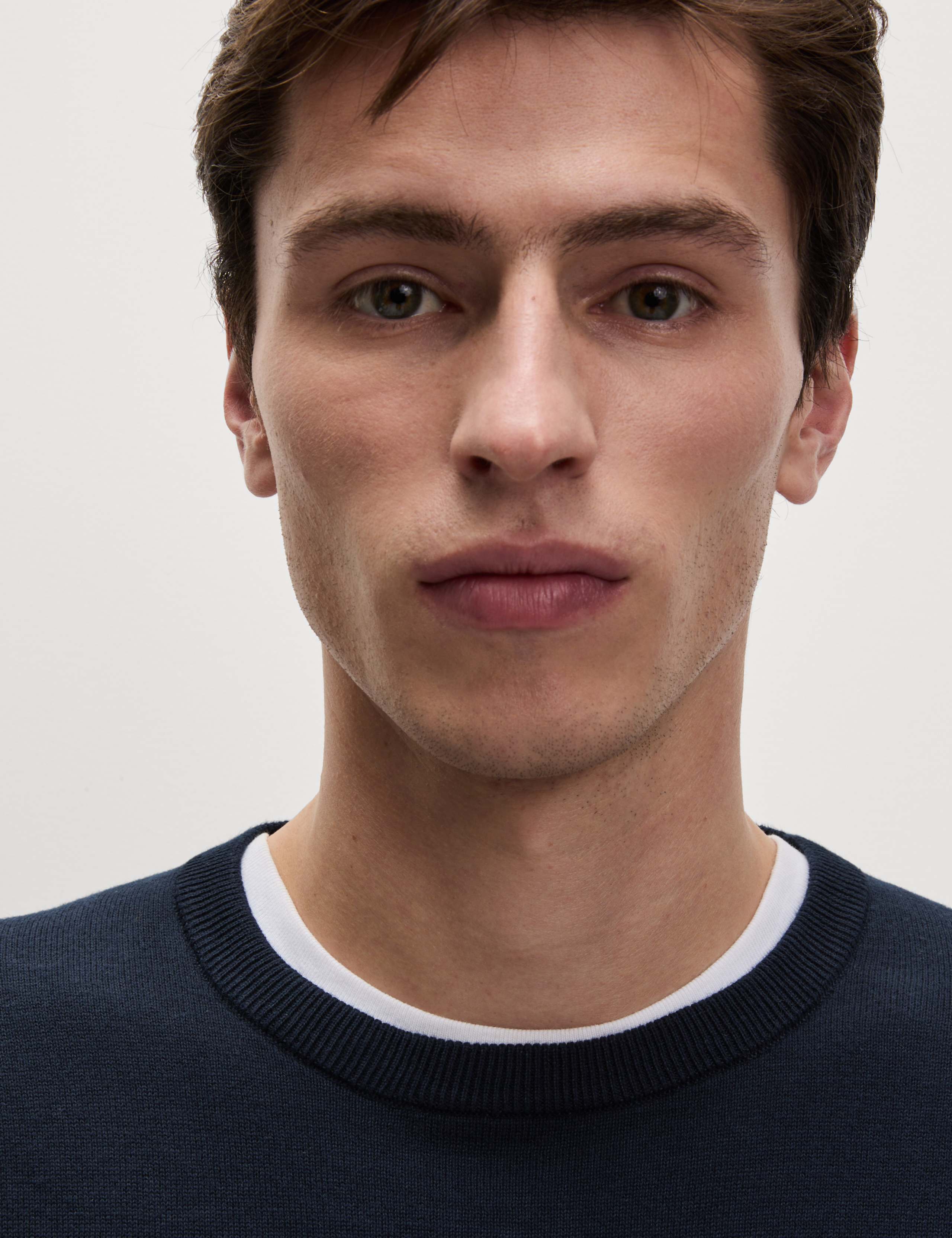 Pure Cotton Crew Neck Jumper 4 of 5