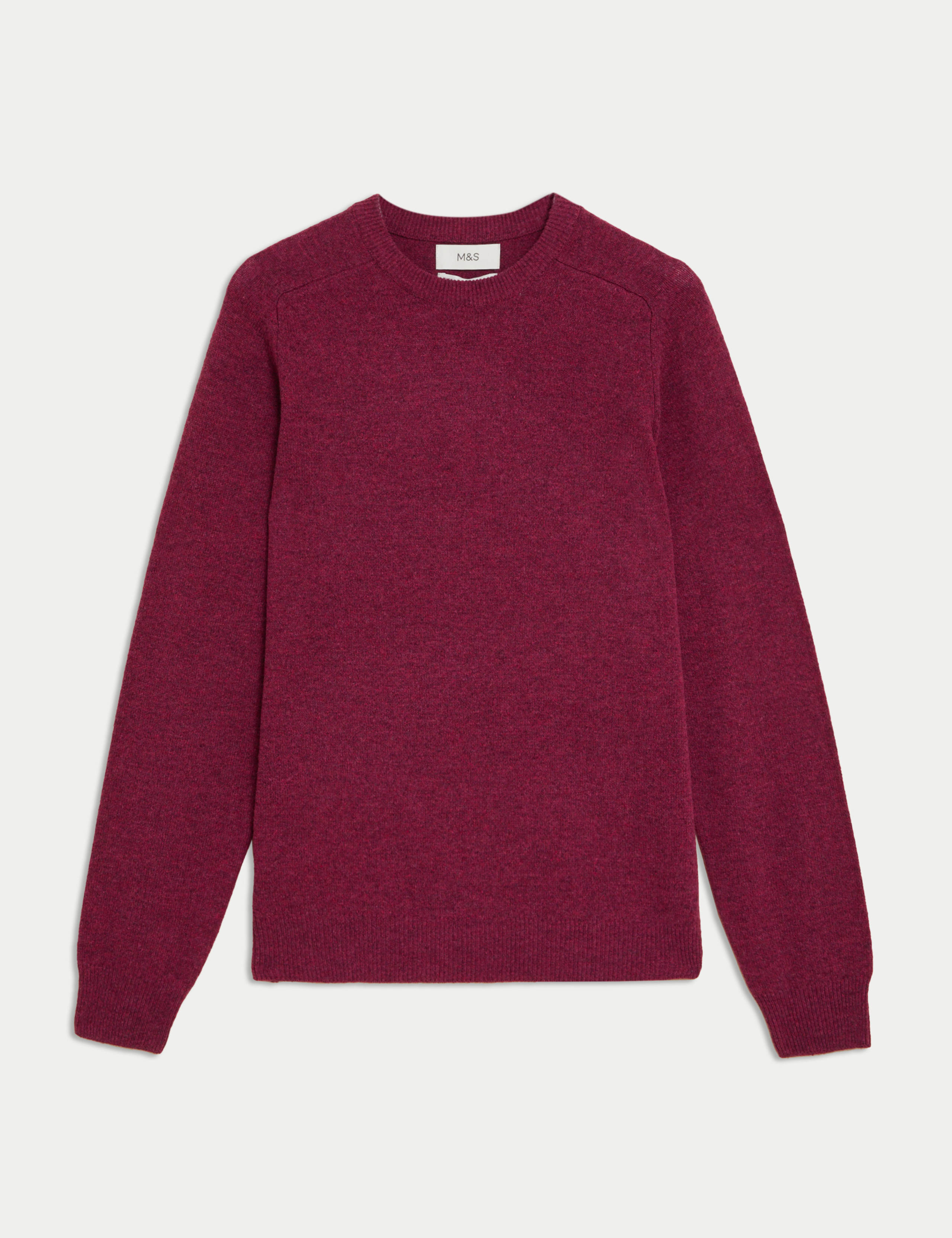 Pure Extra Fine Lambswool Crew Neck Jumper 1 of 1