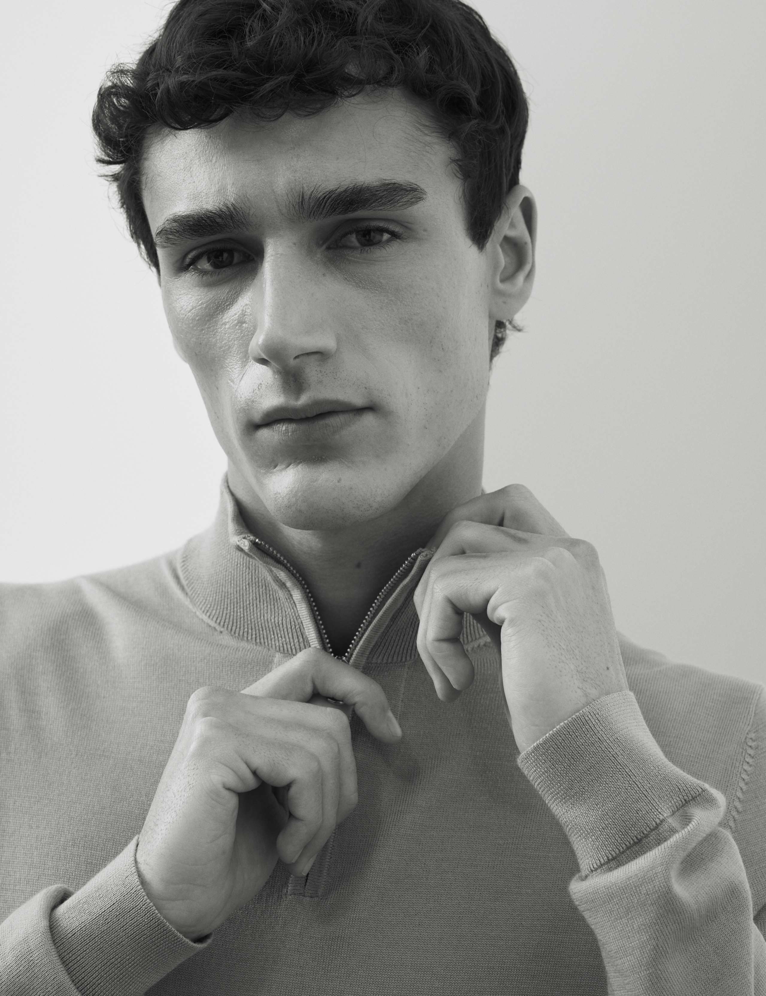 Pure Extra Fine Merino Wool Half Zip Jumper 4 of 6