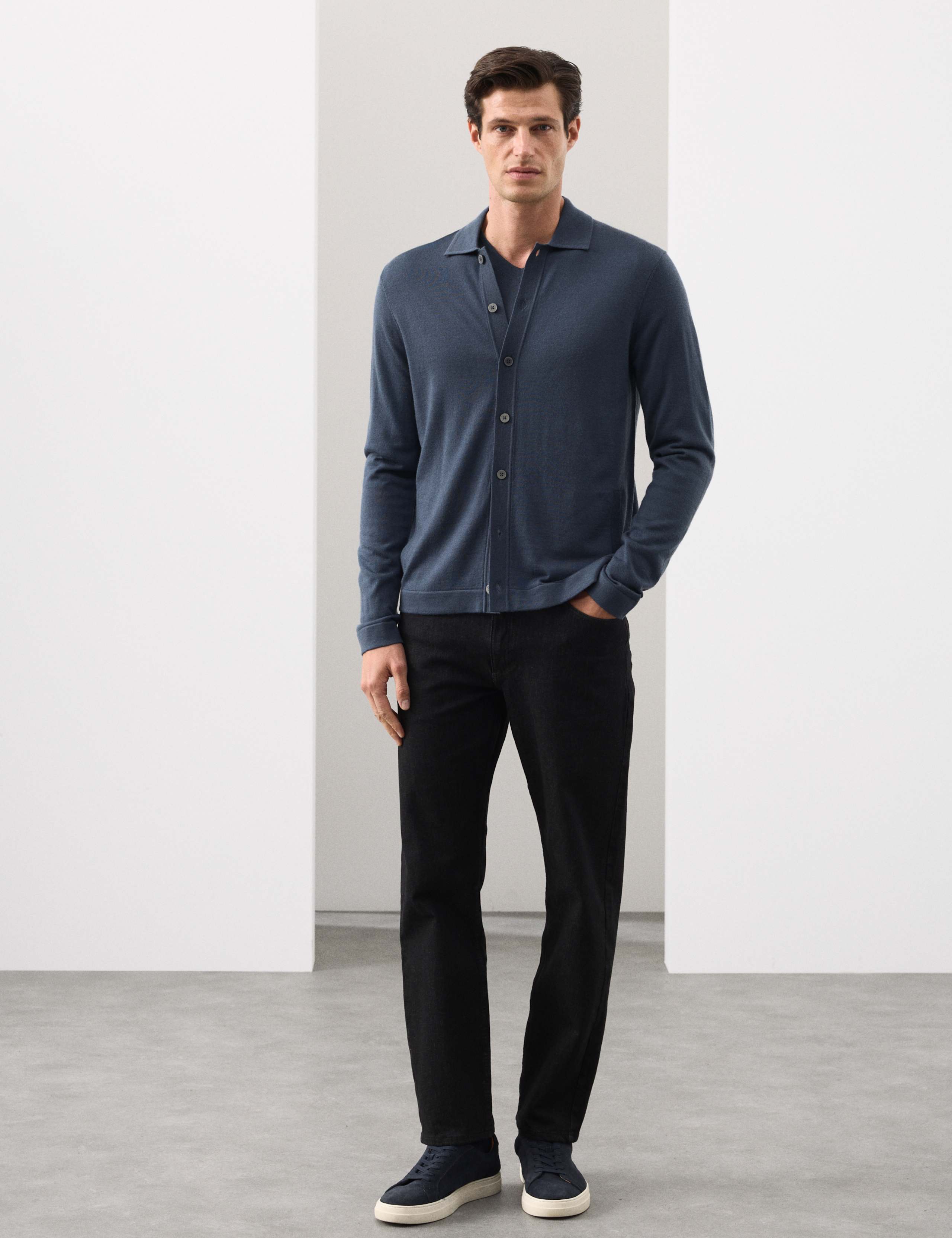 Pure Extra Fine Merino Wool Jacket 4 of 6