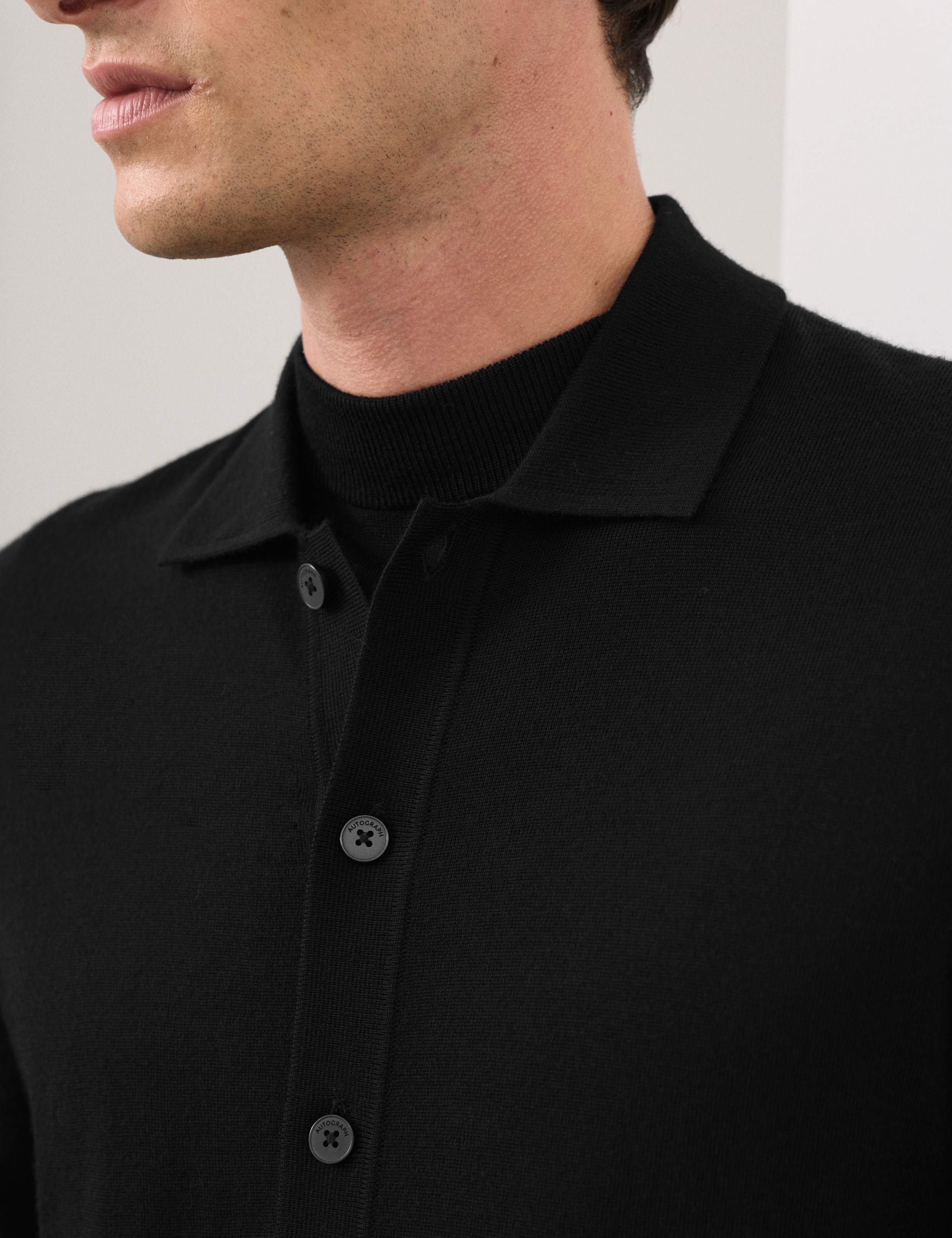 Pure Extra Fine Merino Wool Jacket 3 of 6