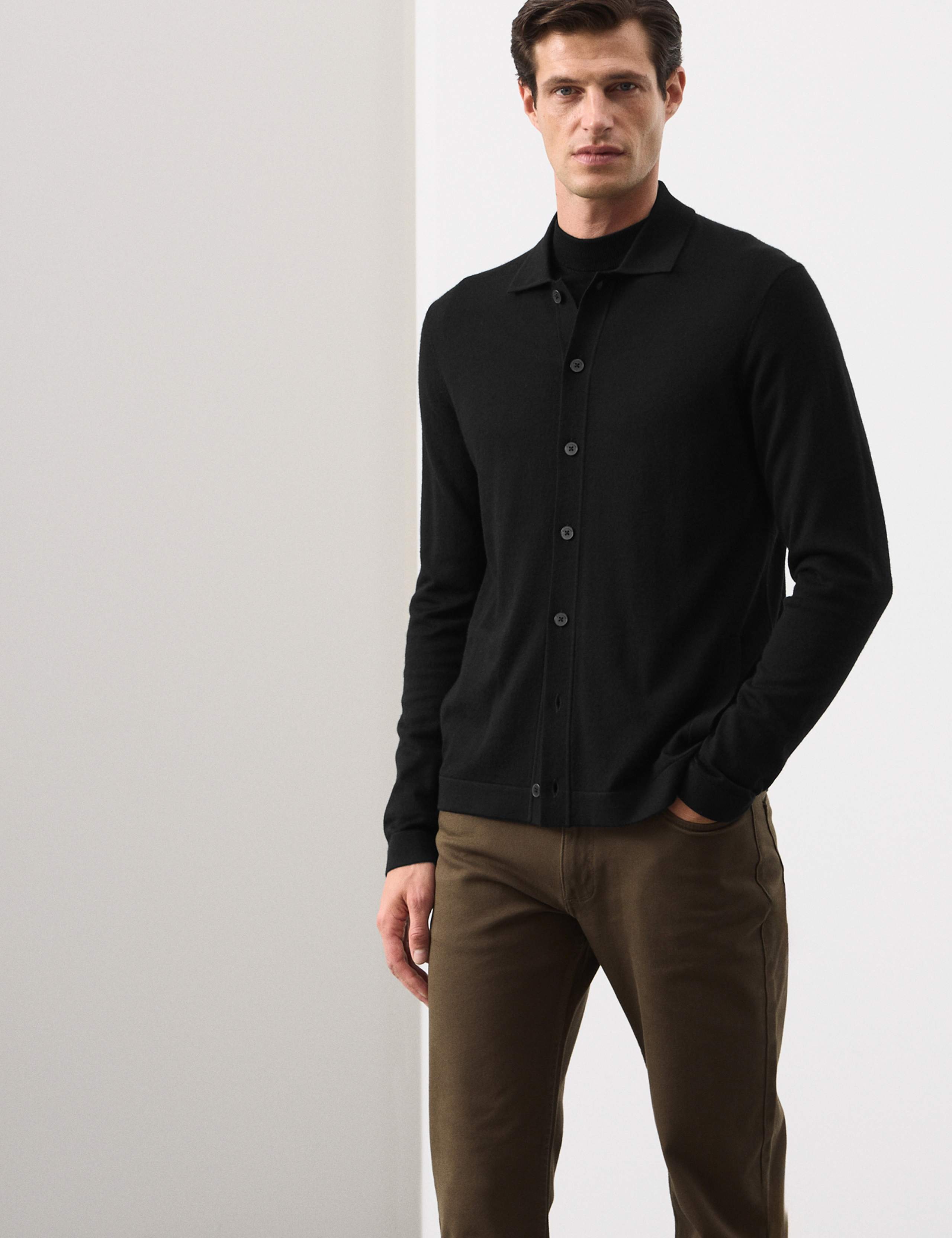 Pure Extra Fine Merino Wool Jacket 4 of 6