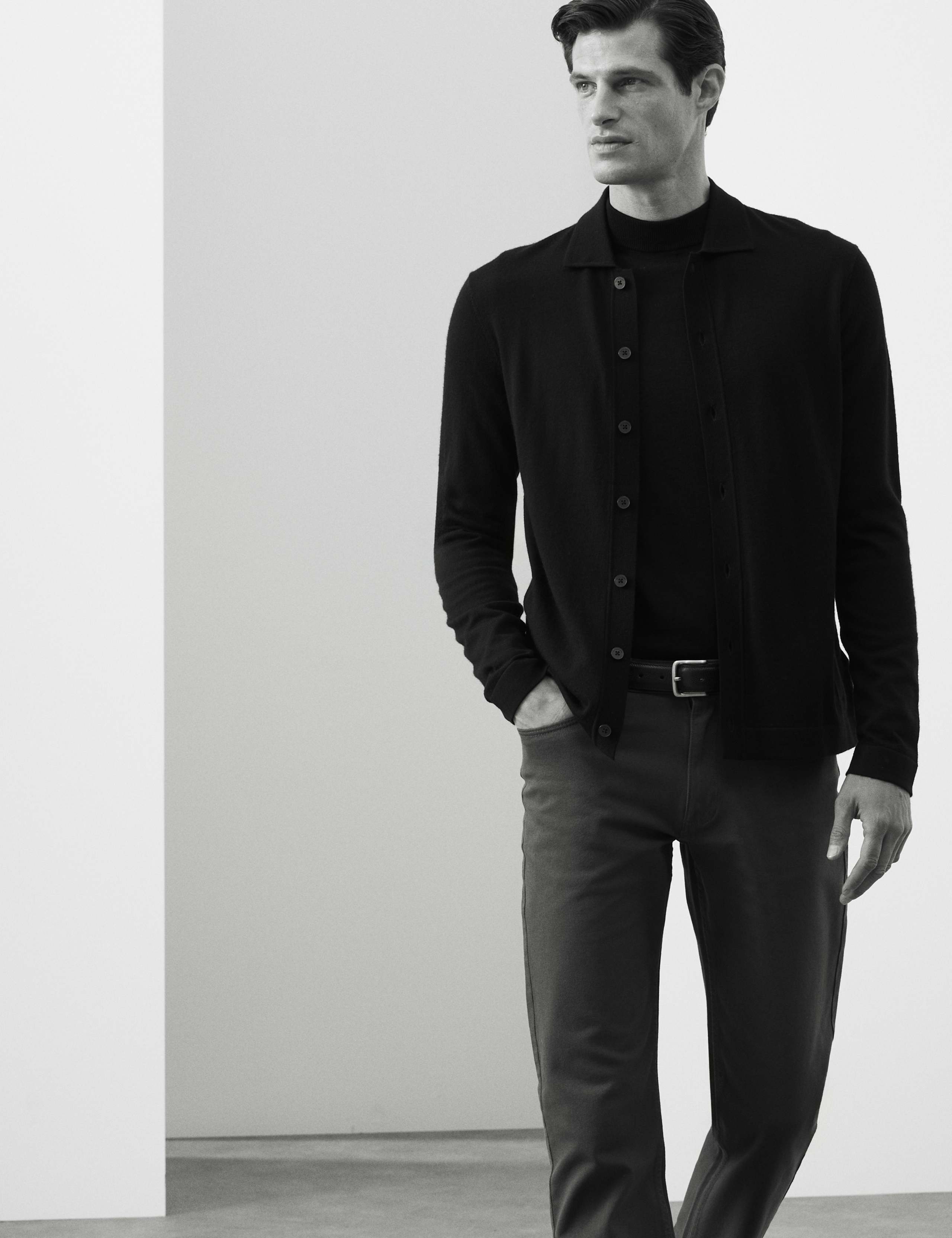 Pure Extra Fine Merino Wool Jacket 5 of 6