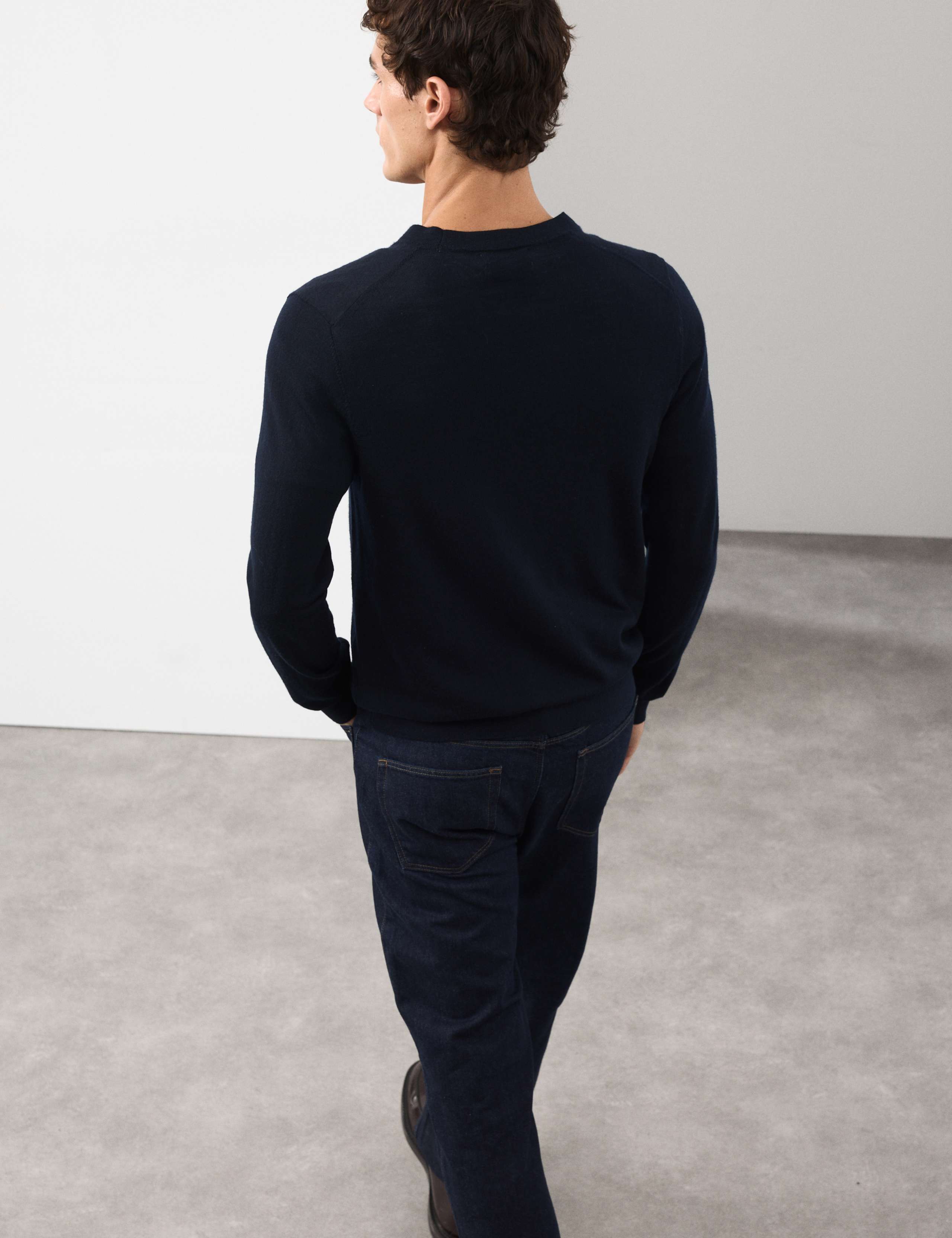 Pure Extra Fine Merino Wool Cardigan 6 of 6