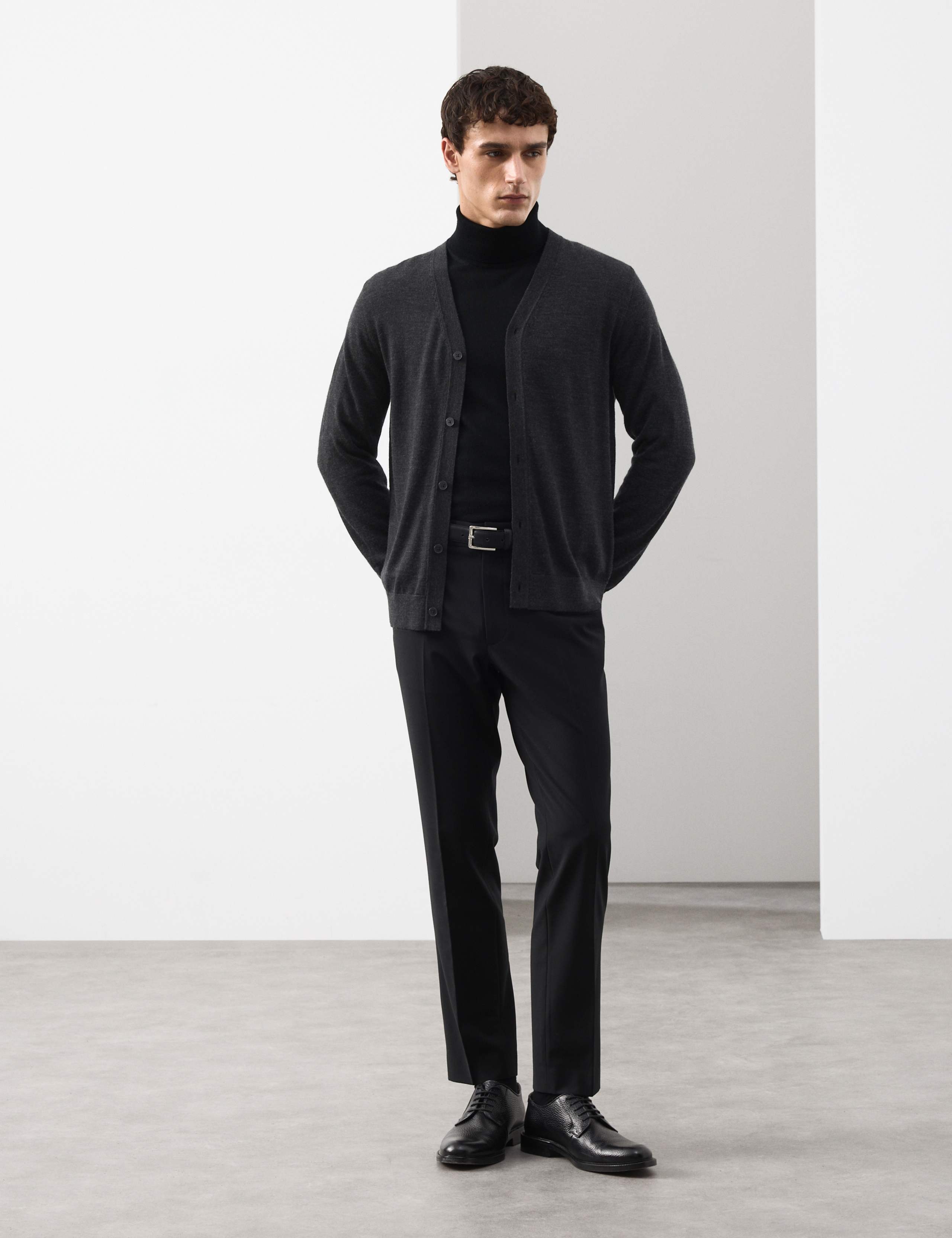 Pure Extra Fine Merino Wool Cardigan 3 of 6