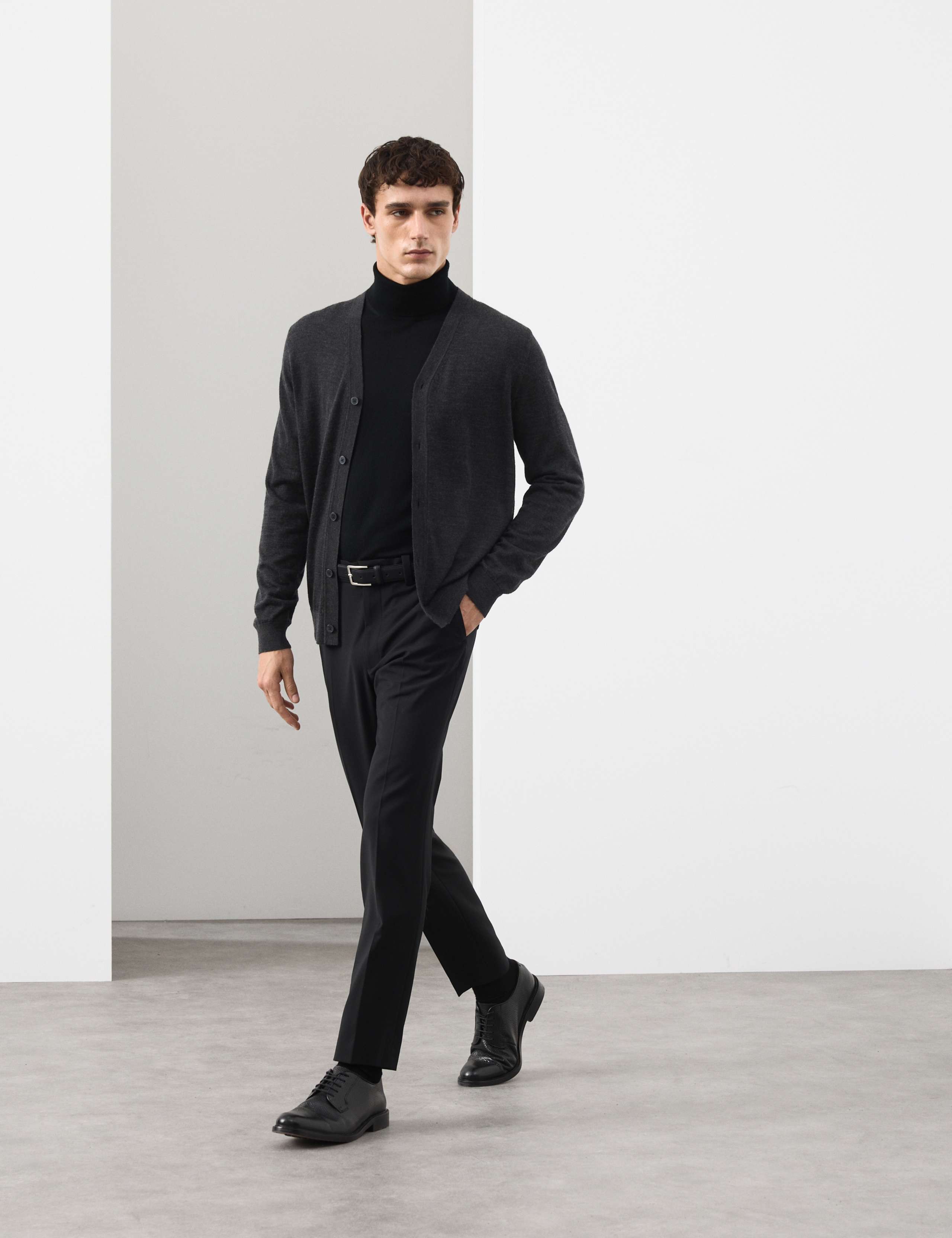 Pure Extra Fine Merino Wool Cardigan 6 of 6