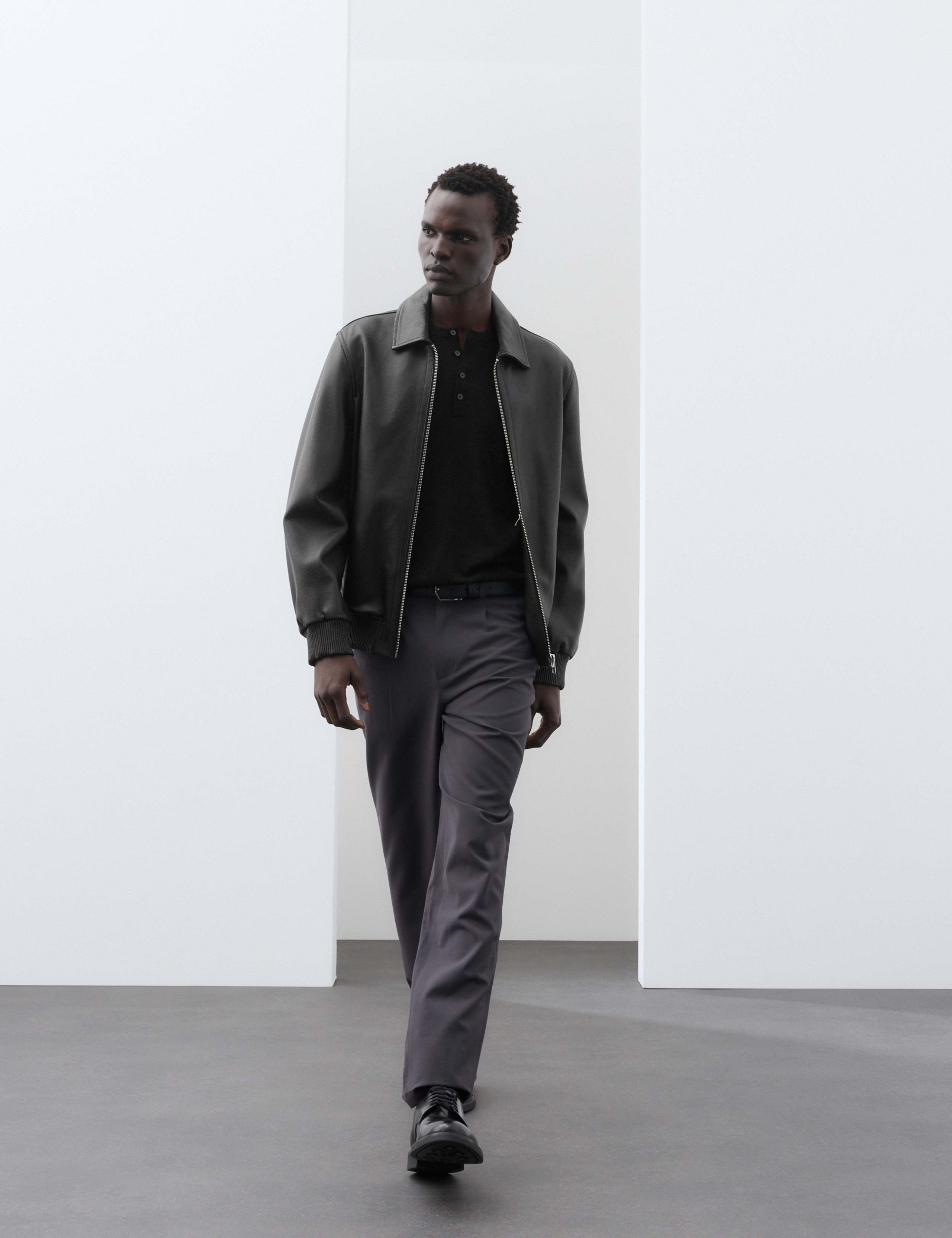 Pure Extra Fine Merino Wool Henley Jumper 5 of 7