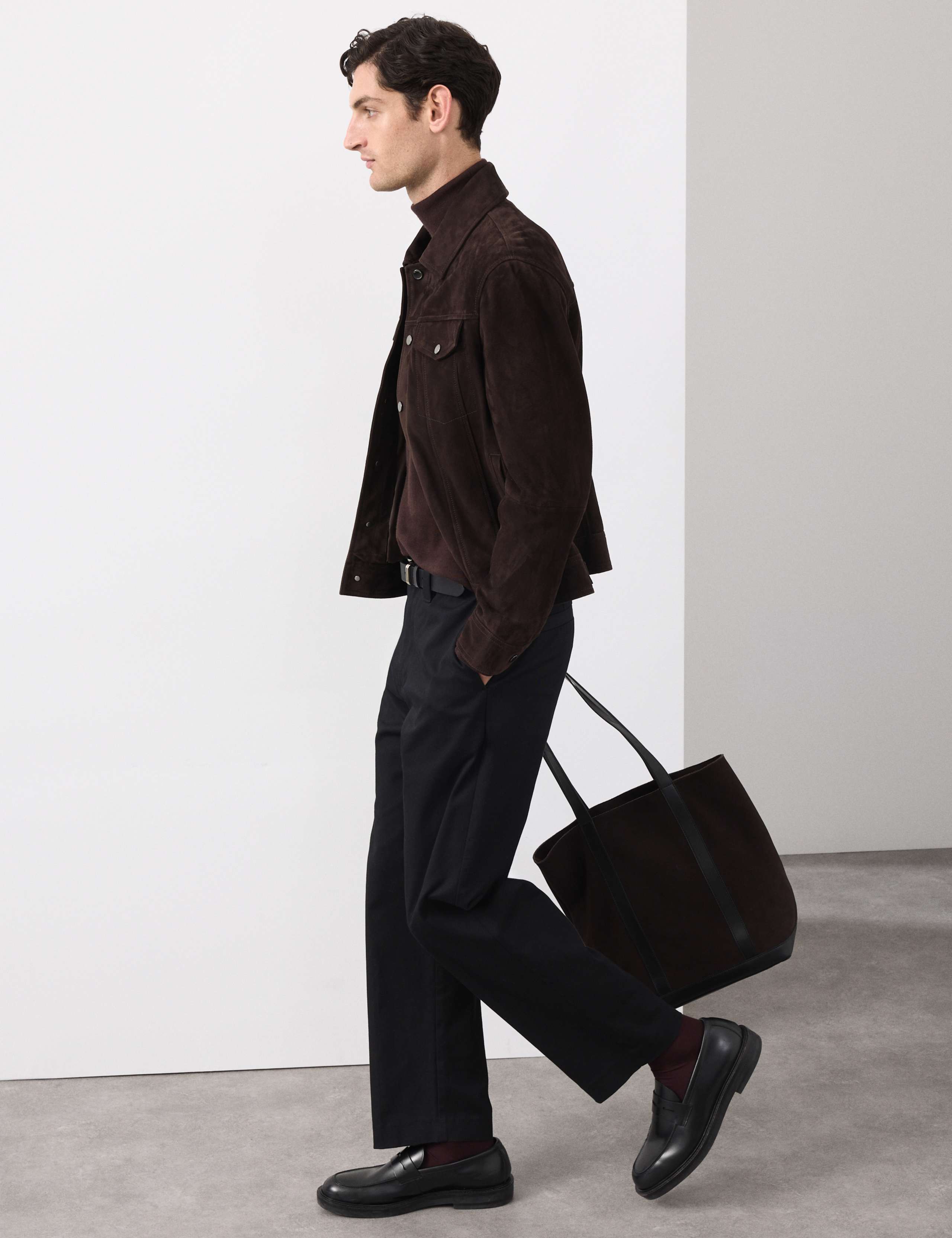 Pure Extra Fine Merino Wool Roll Neck Jumper 3 of 6