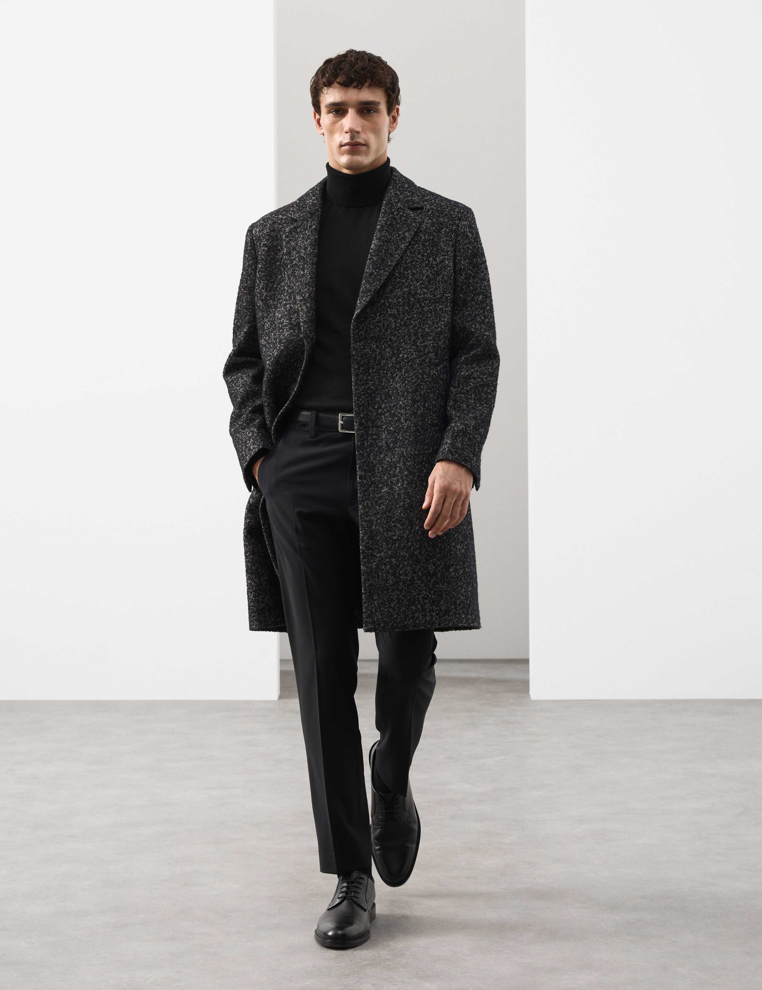 Pure Extra Fine Merino Wool Roll Neck Jumper 3 of 6