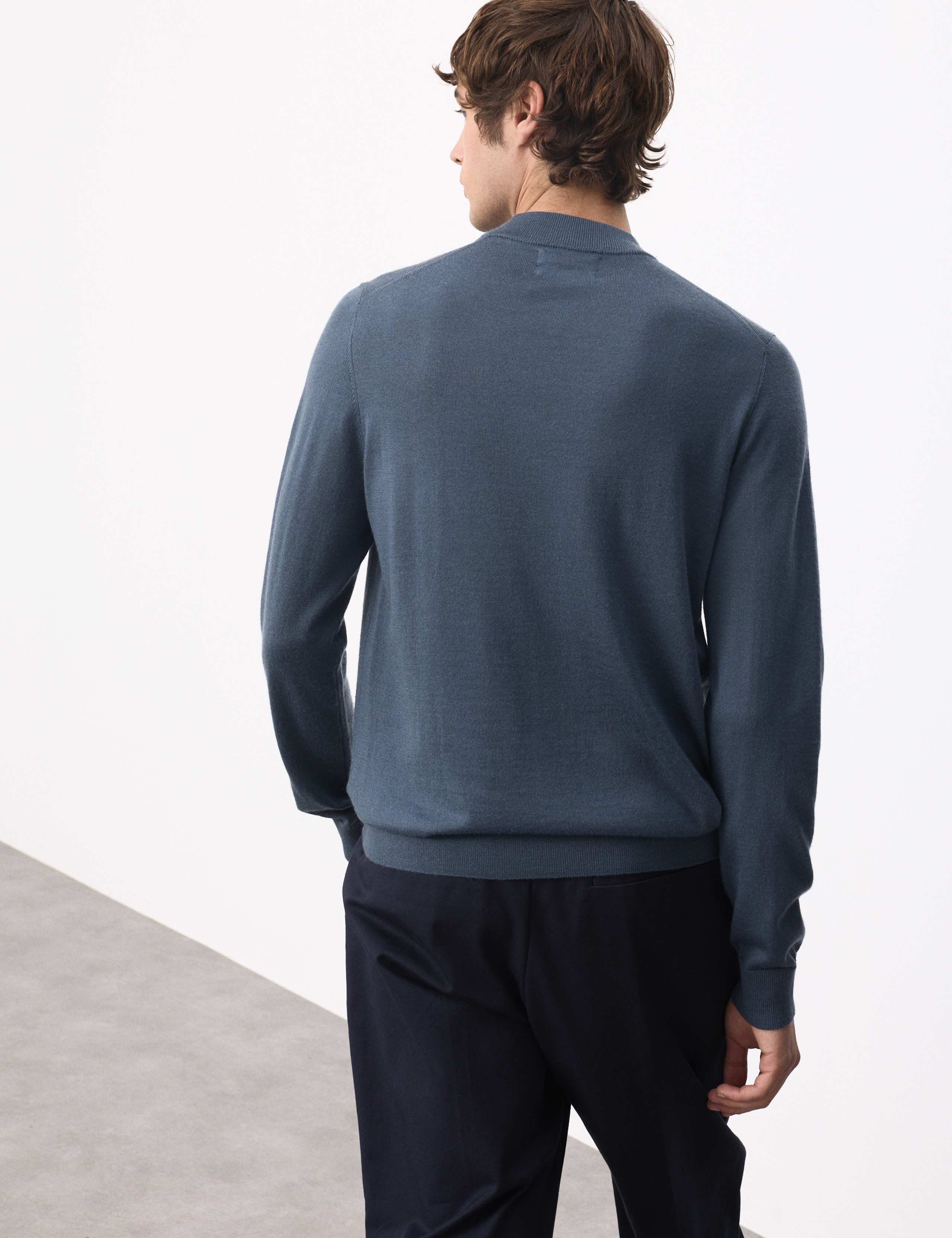 Pure Extra Fine Merino Wool Performance Jumper 4 of 7