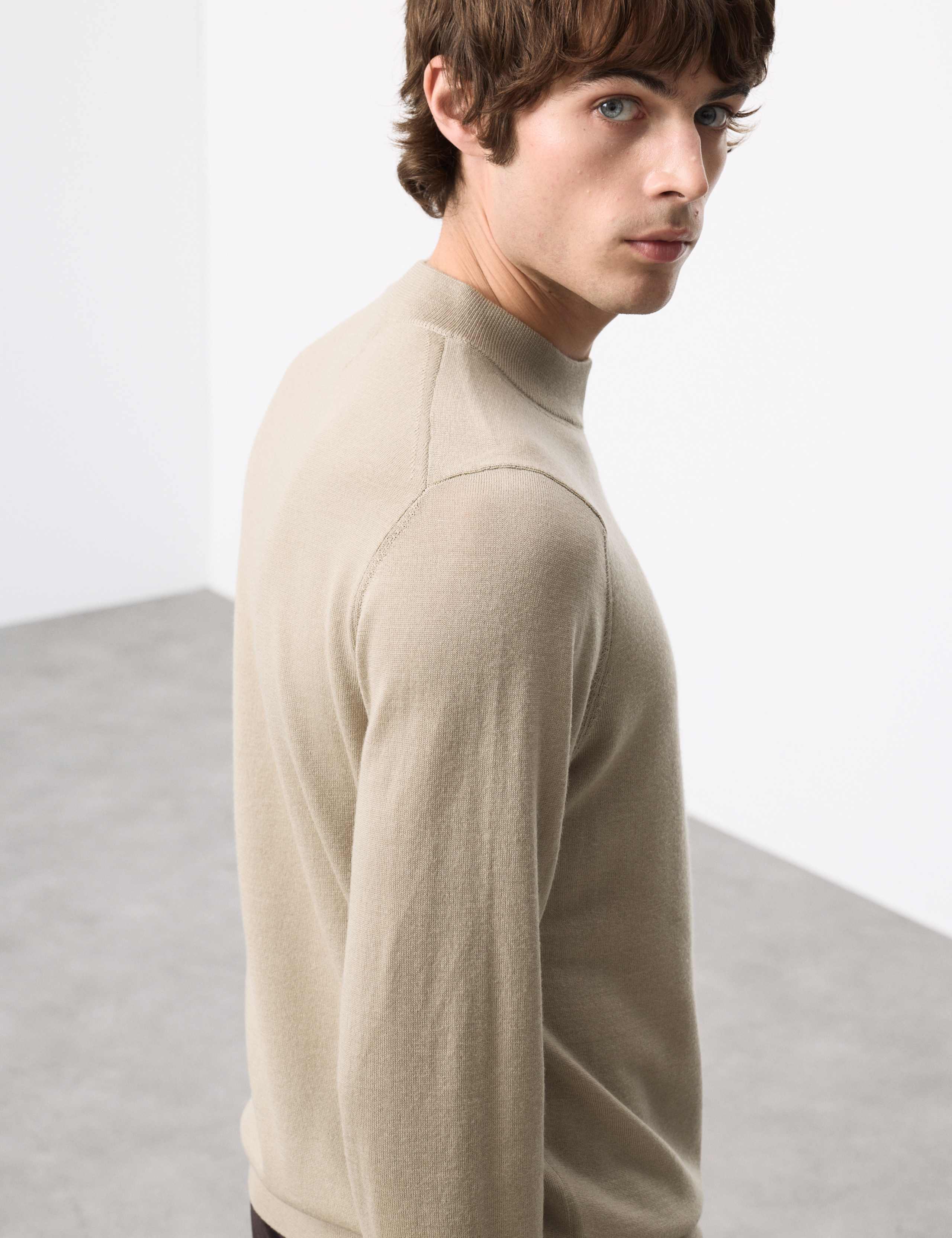 Pure Extra Fine Merino Wool Performance Jumper 1 of 5