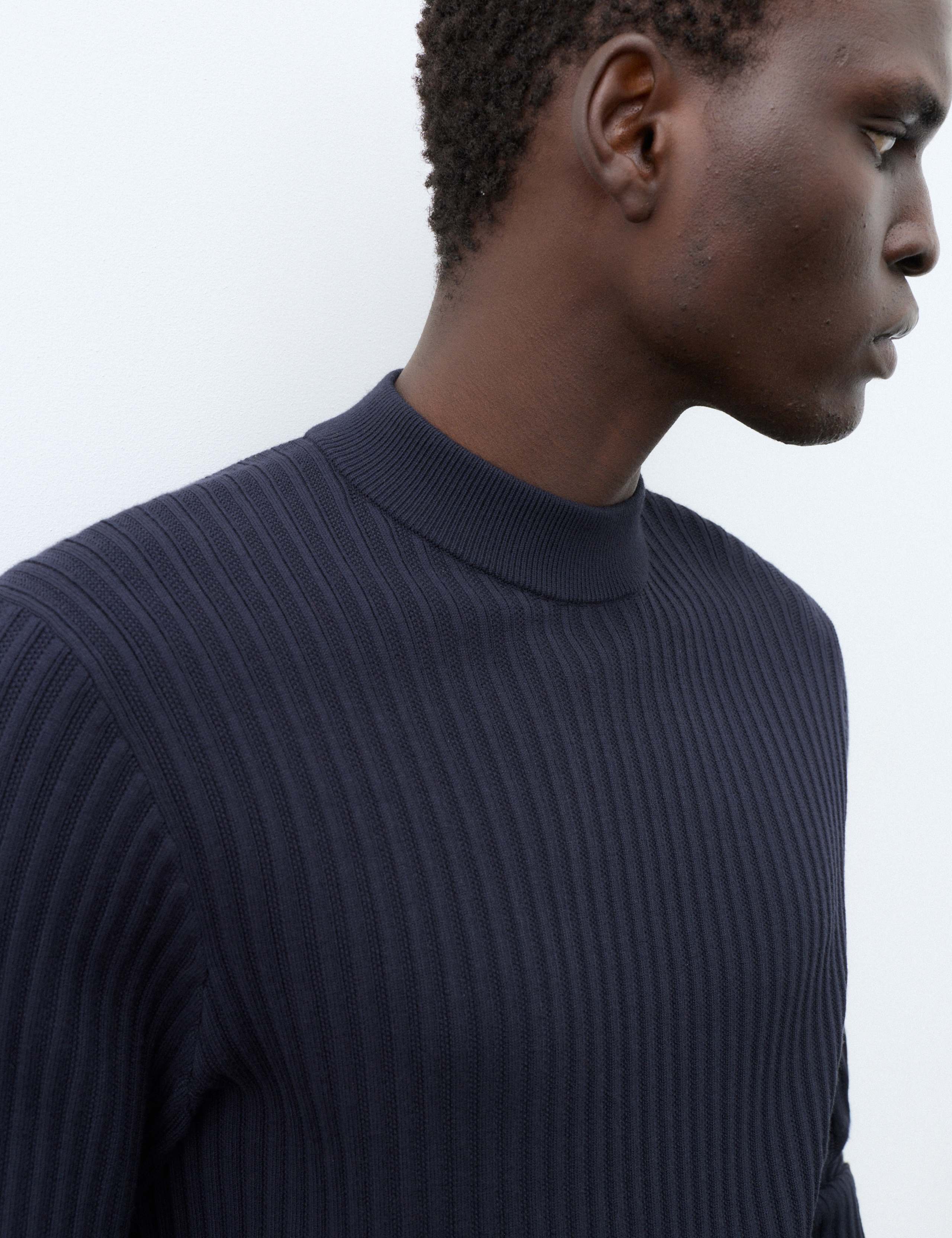 Ribbed High Neck Jumper 6 of 6