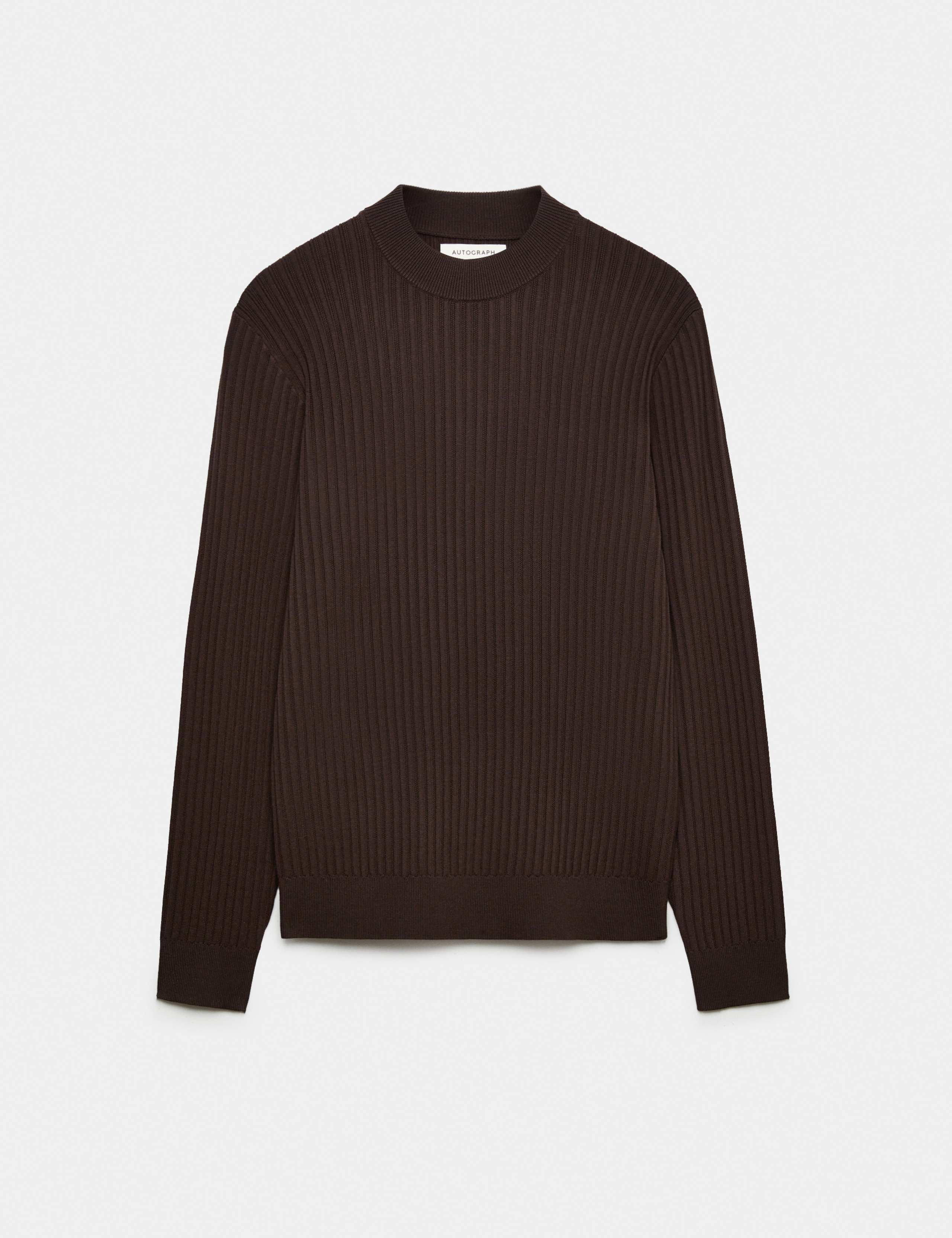 Ribbed High Neck Jumper 2 of 8