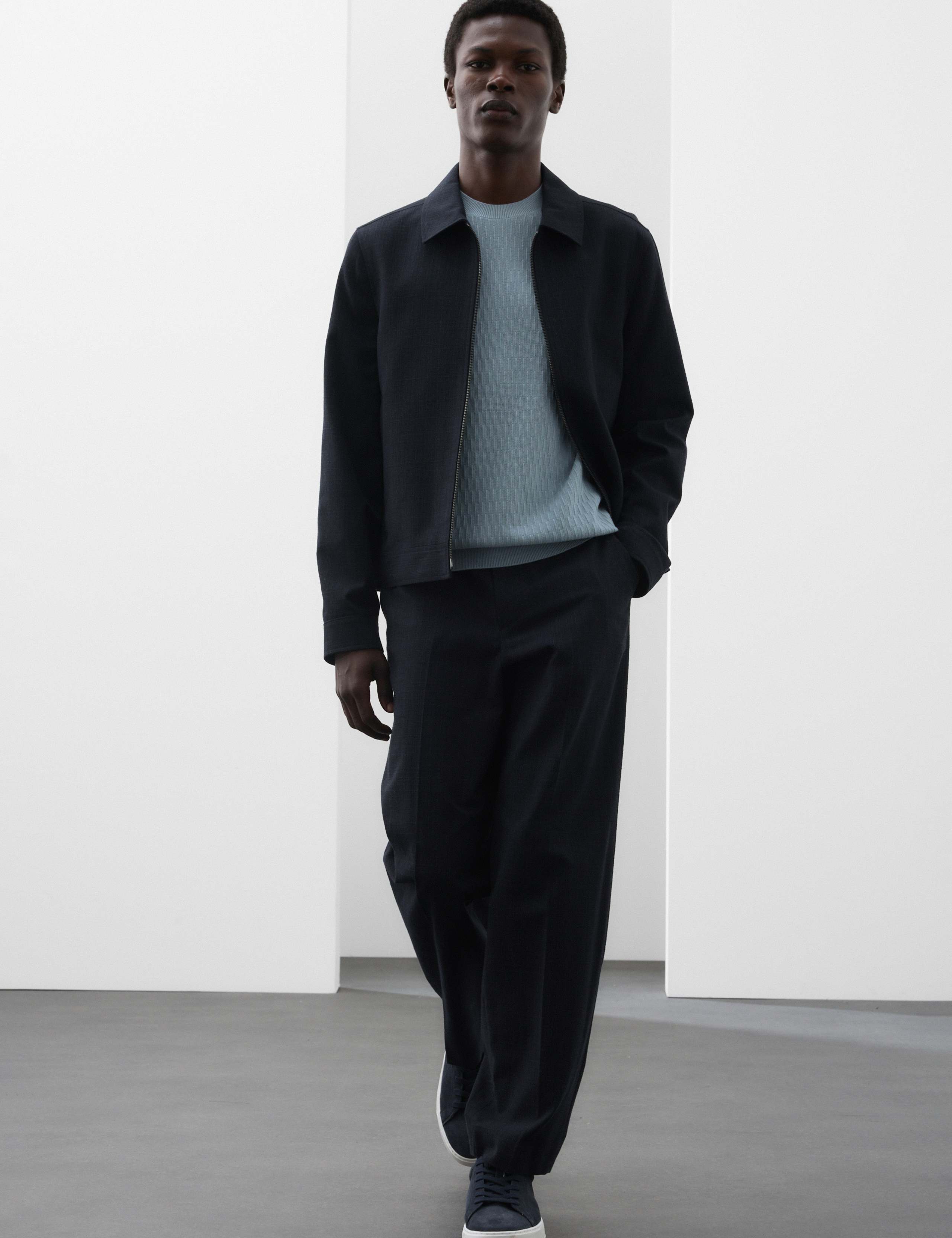 Textured Knitted T-Shirt 5 of 7