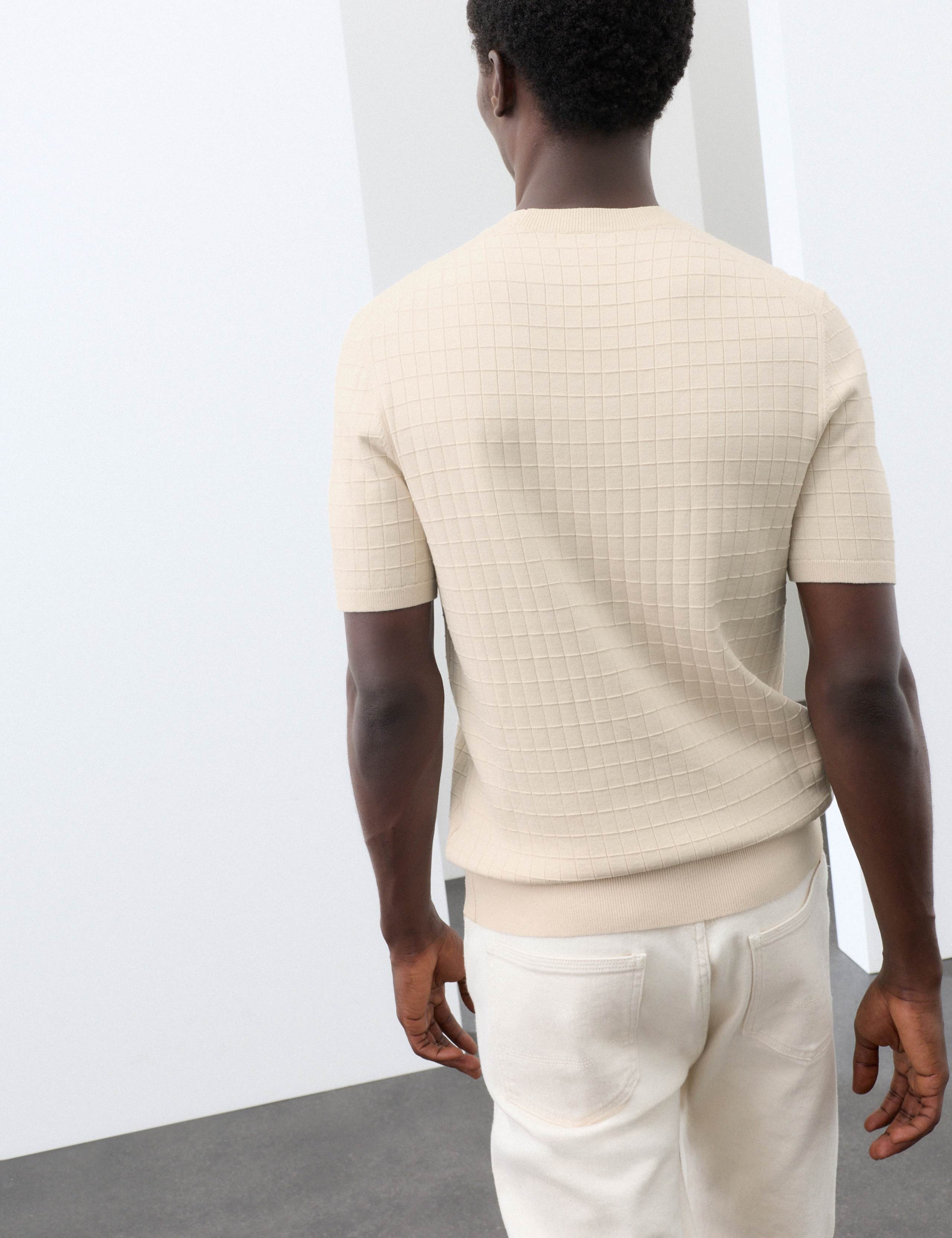 Performance Regular Fit Knitted T-Shirt 3 of 7