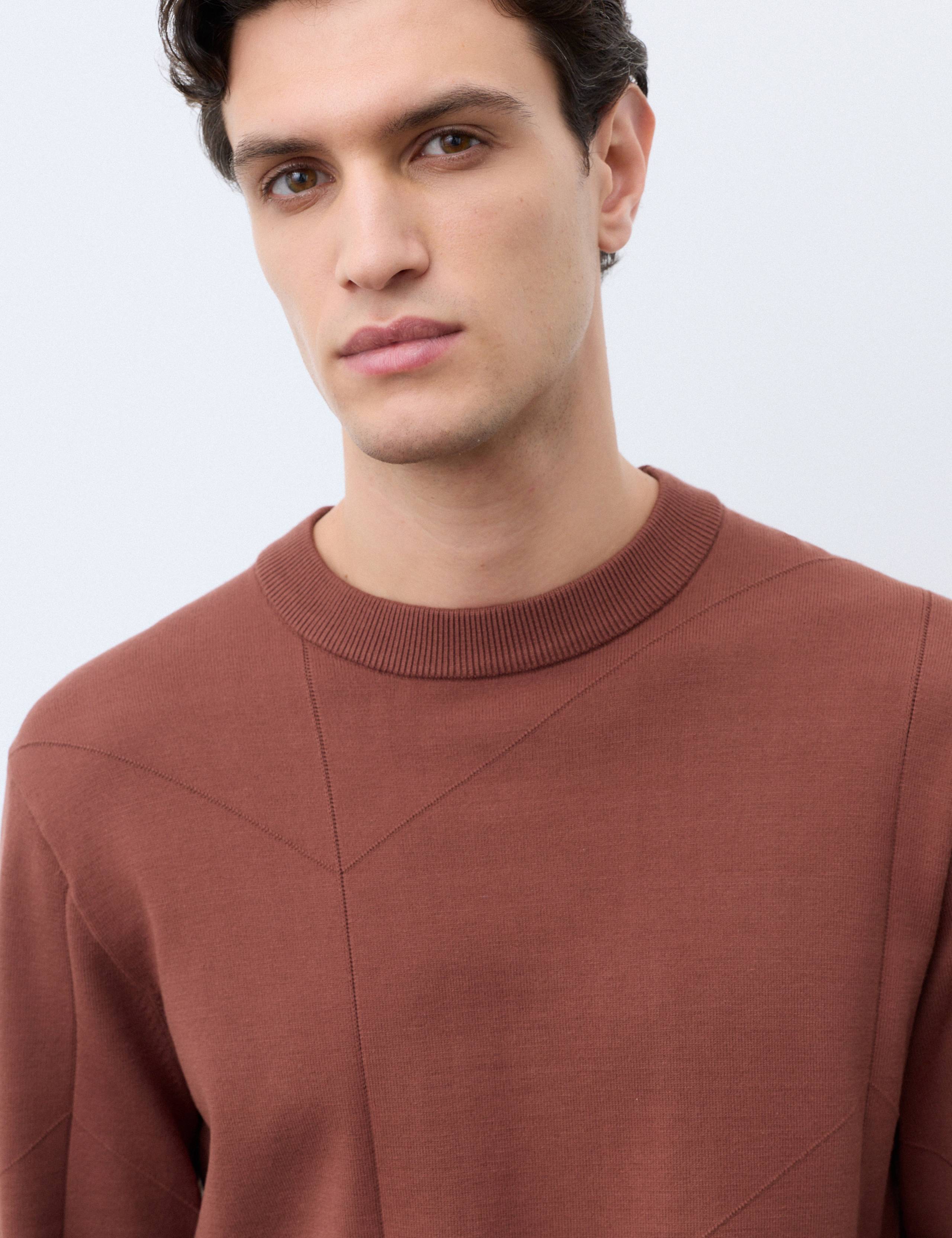Oversized Crew Neck Knitted Jumper 7 of 7