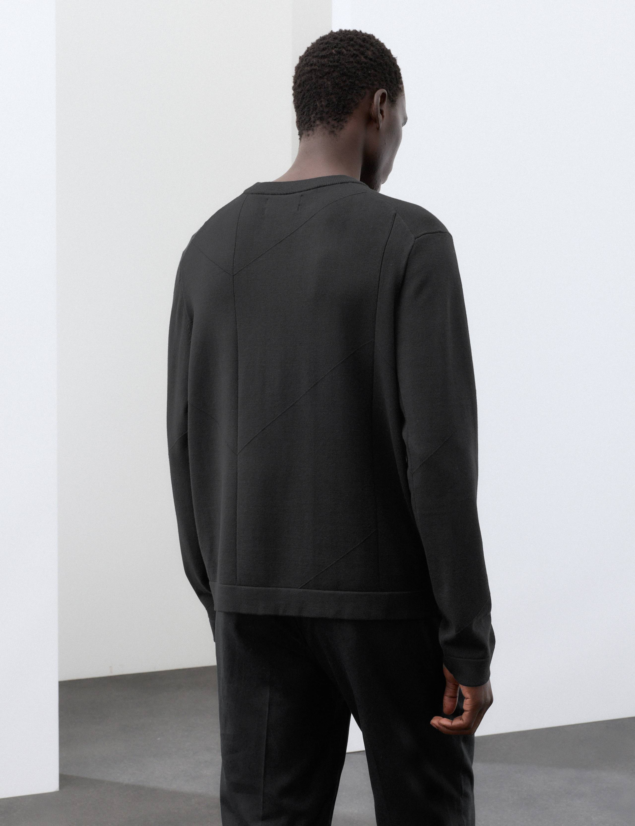 Oversized Crew Neck Knitted Jumper 3 of 6