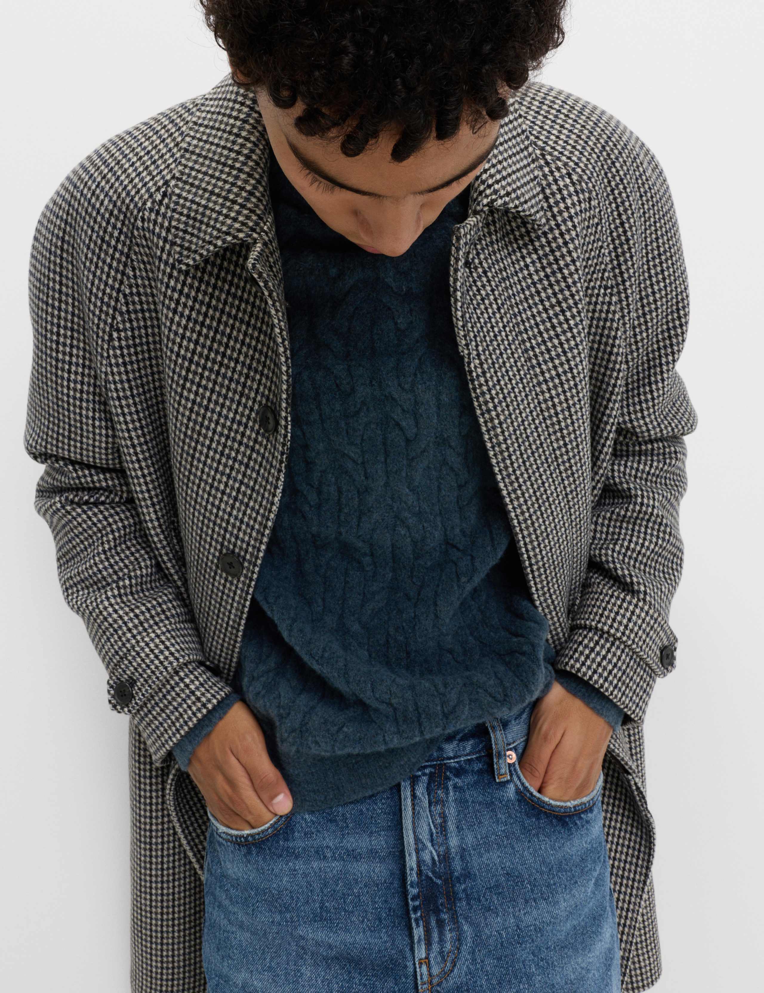 Super Soft Cable Knit Jumper with Wool 3 of 6