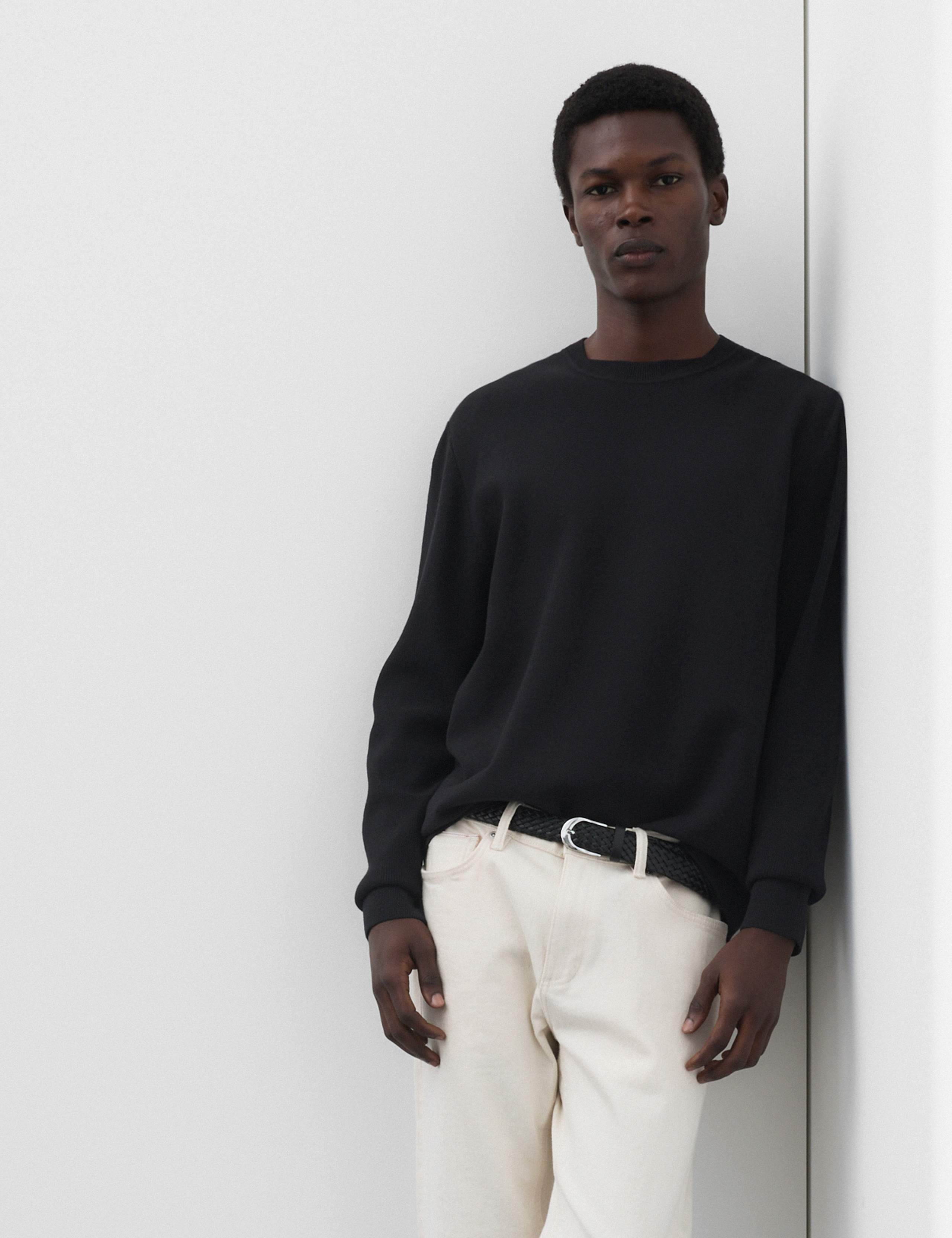 Oversized Crew Neck Jumper 1 of 7