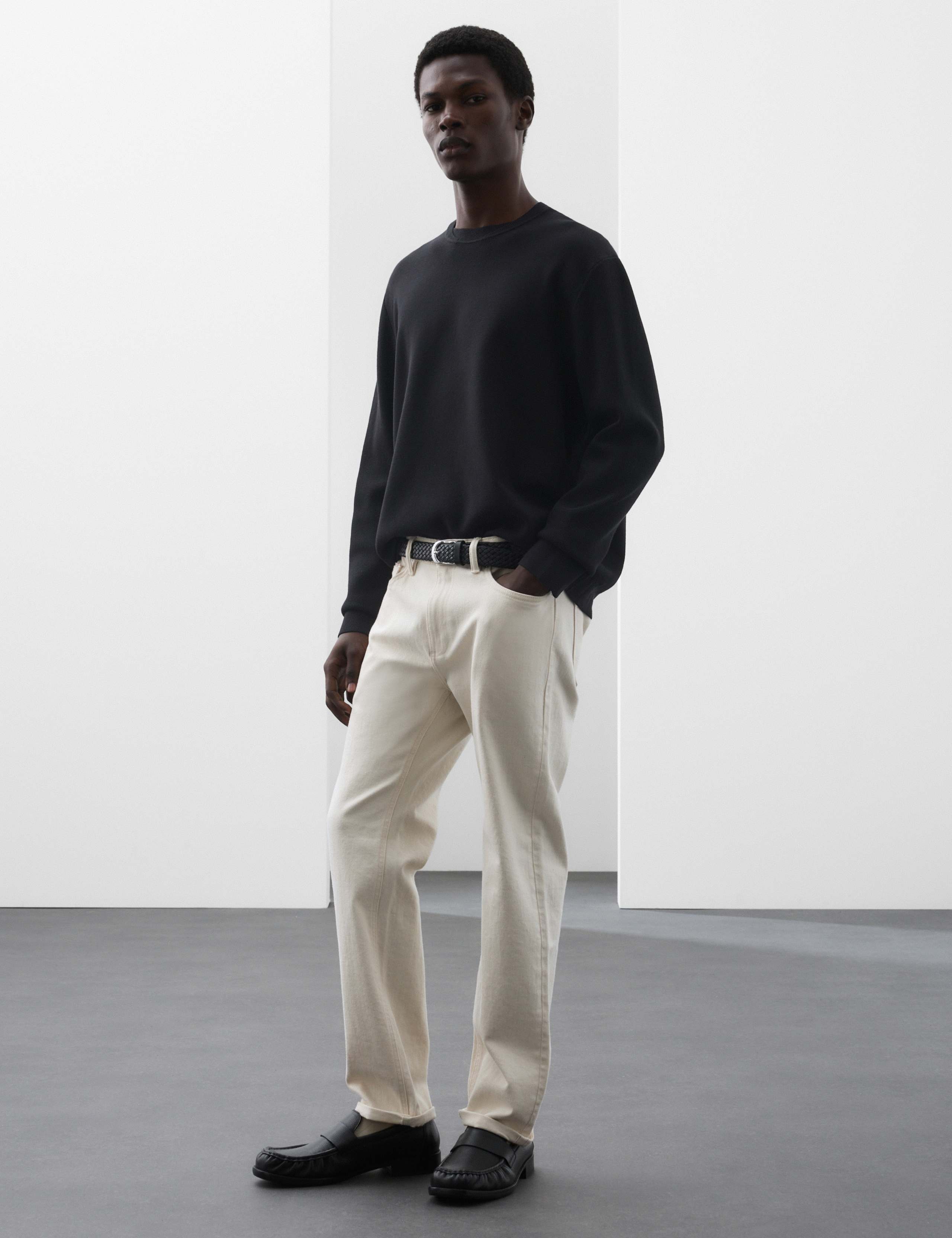 Oversized Crew Neck Jumper 4 of 7