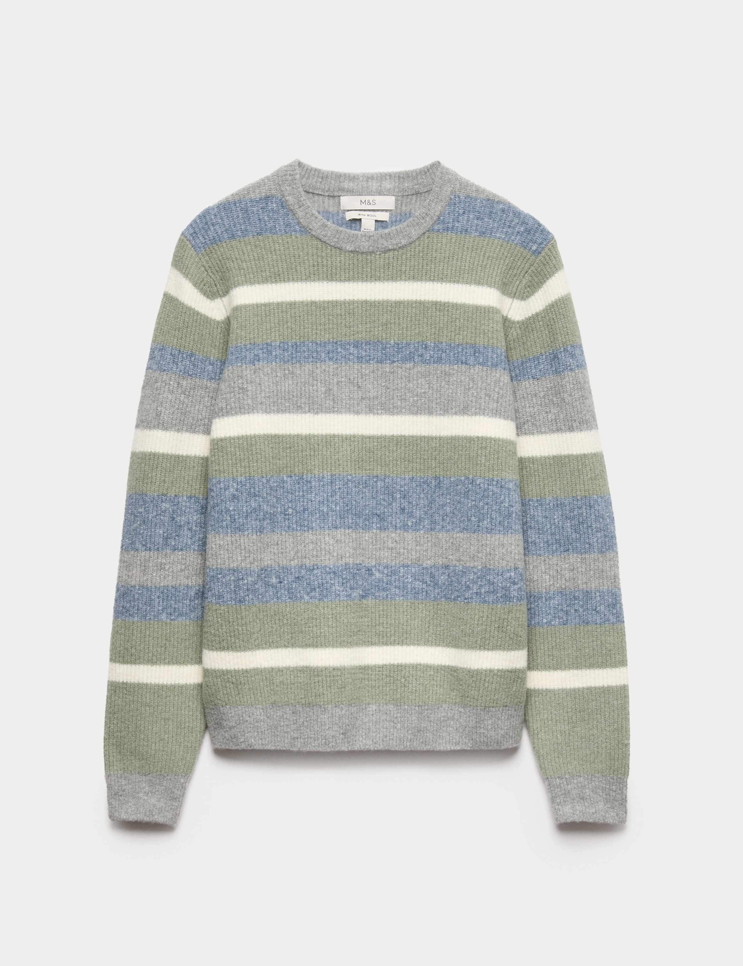 Supersoft Wide Stripe Crew Neck Jumper 2 of 5