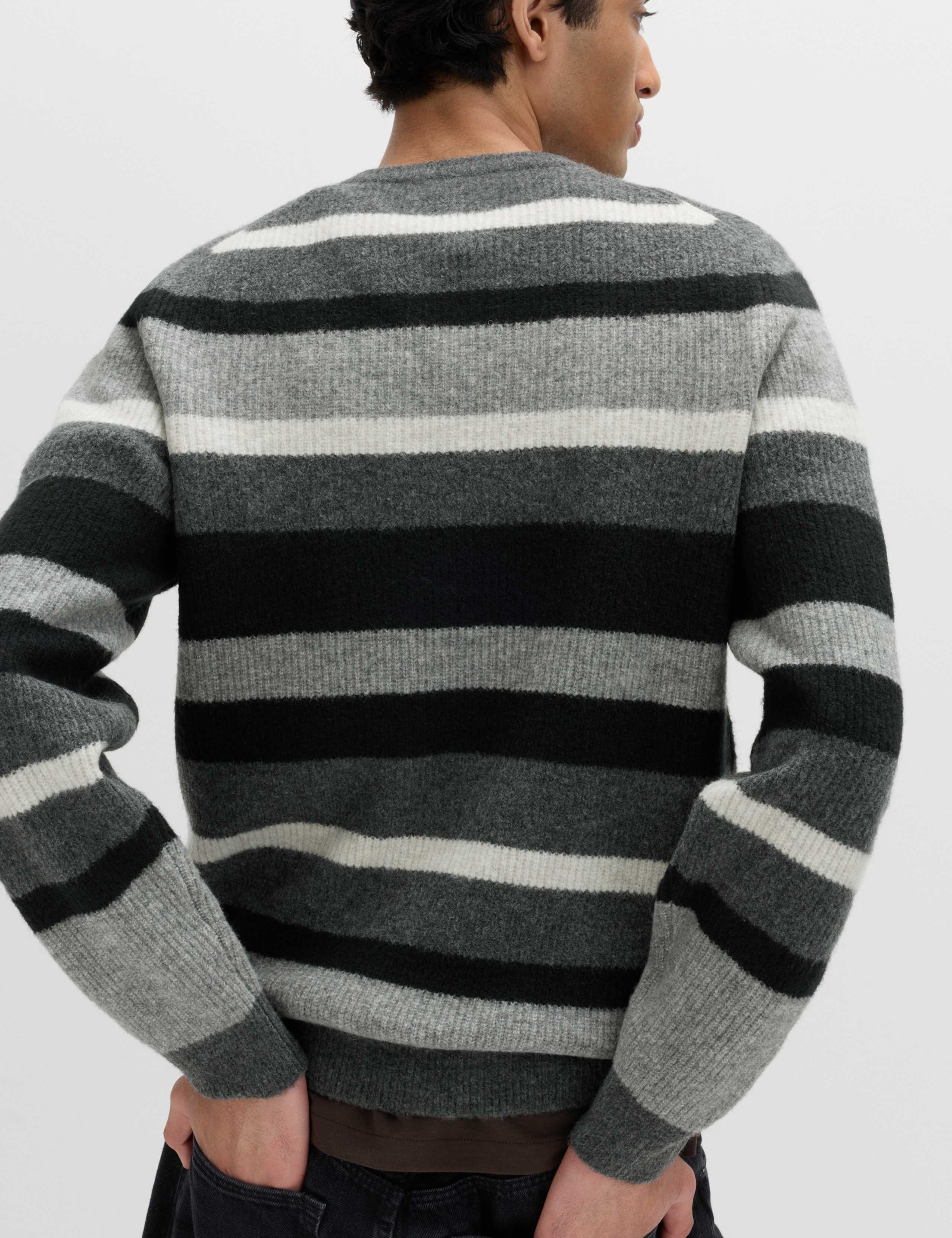 Supersoft Wide Stripe Crew Neck Jumper 4 of 6
