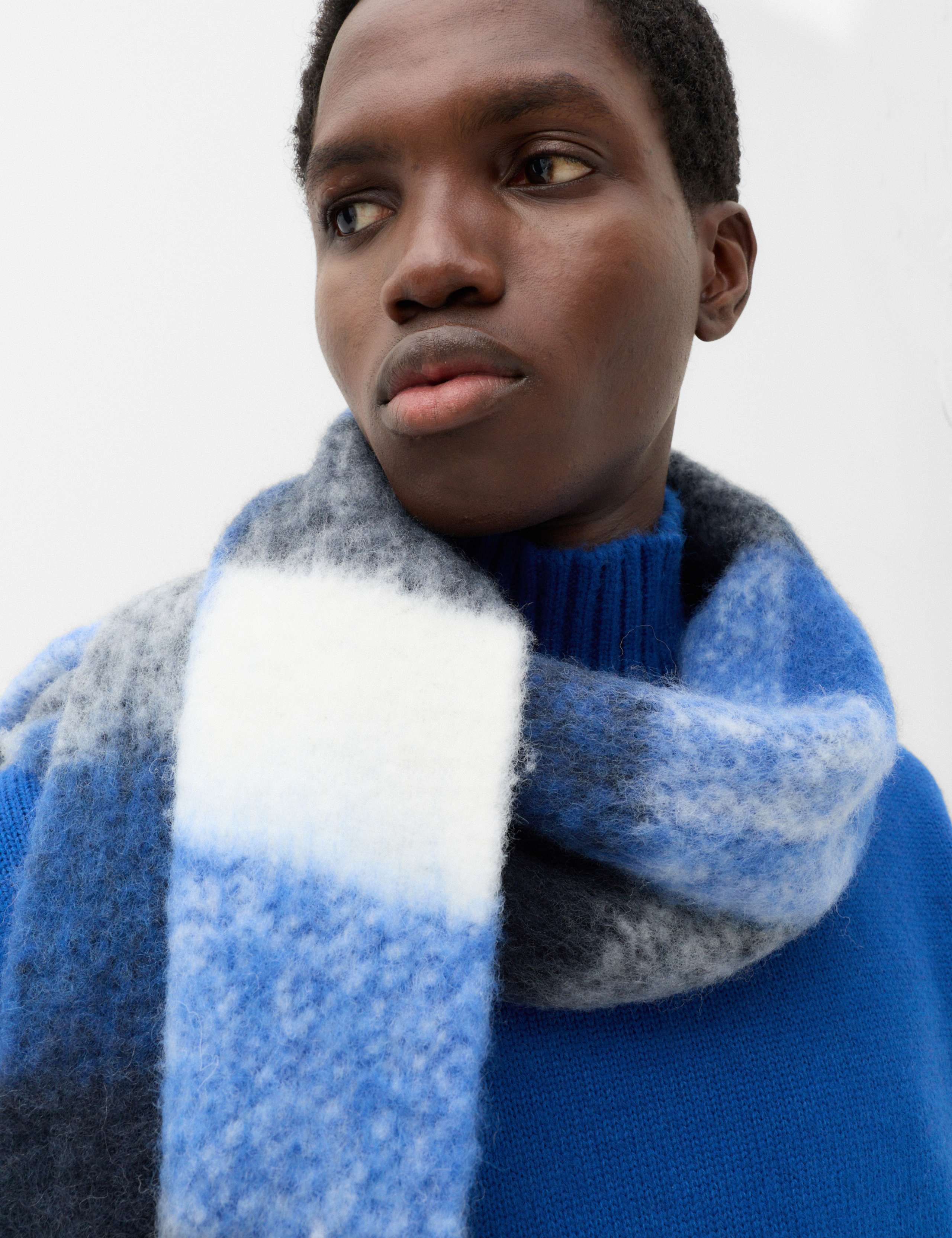 Wool Blend Funnel Neck Jumper 4 of 6