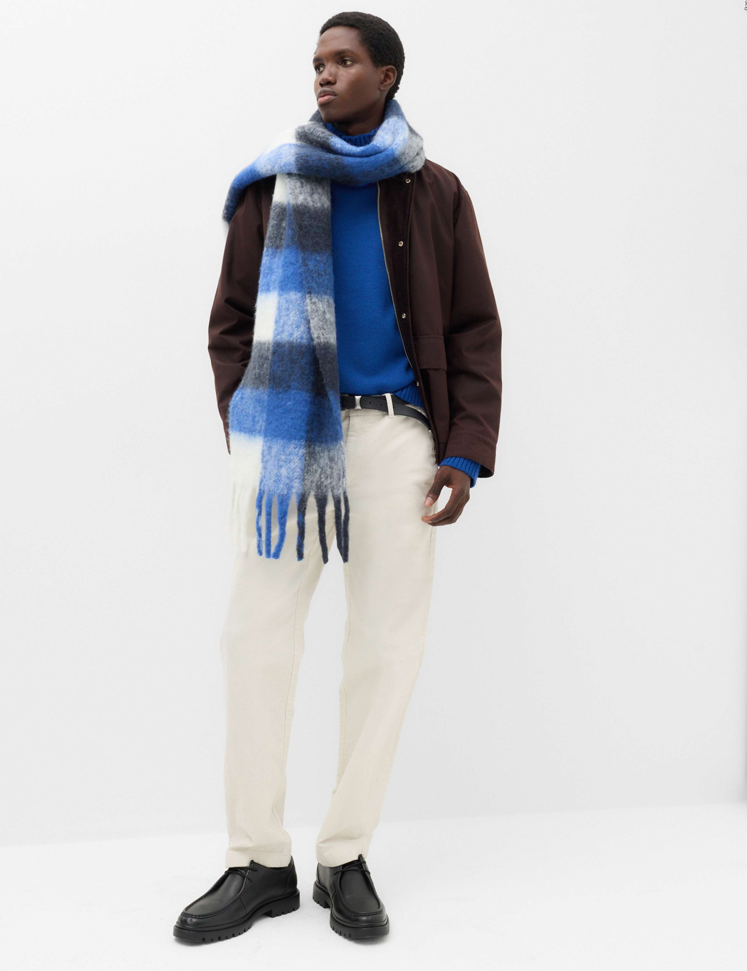 Wool Blend Funnel Neck Jumper 6 of 6