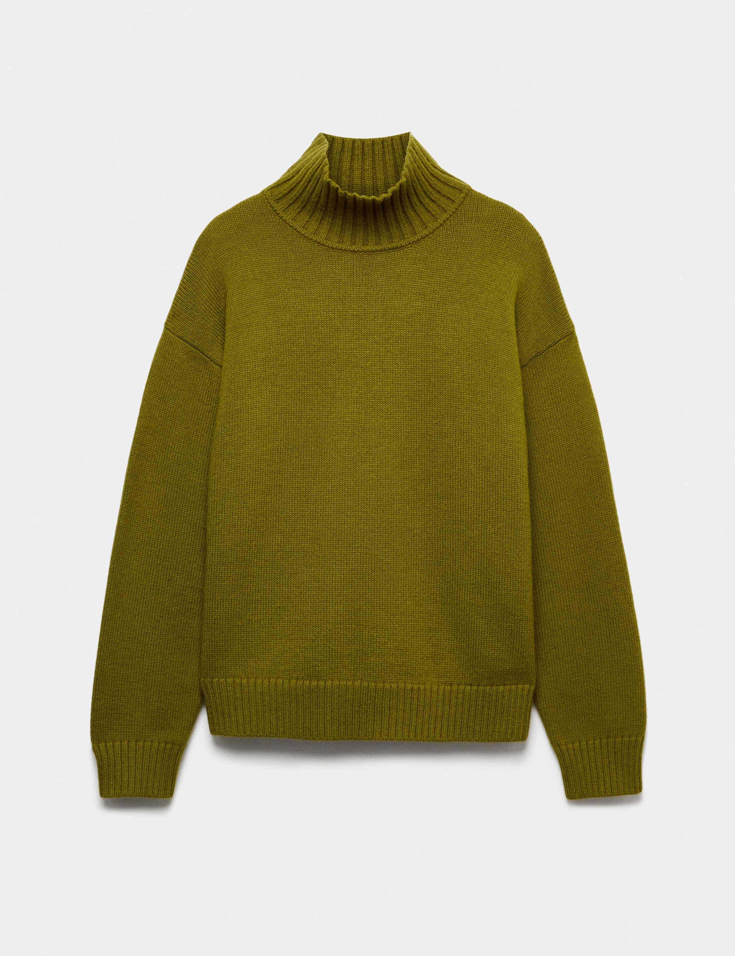 Wool Blend Funnel Neck Jumper 2 of 7