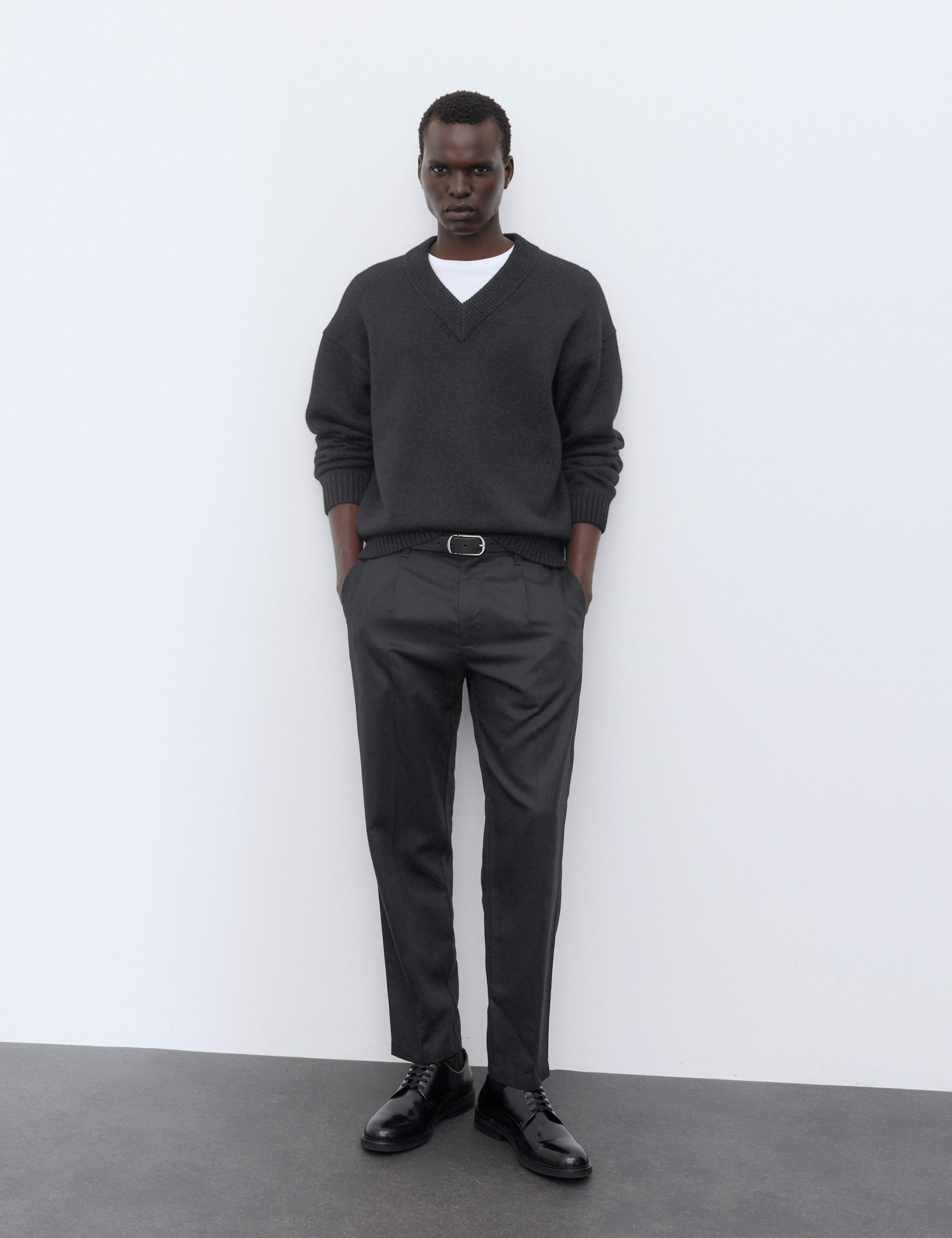 Wool Blend V-Neck Jumper 5 of 7