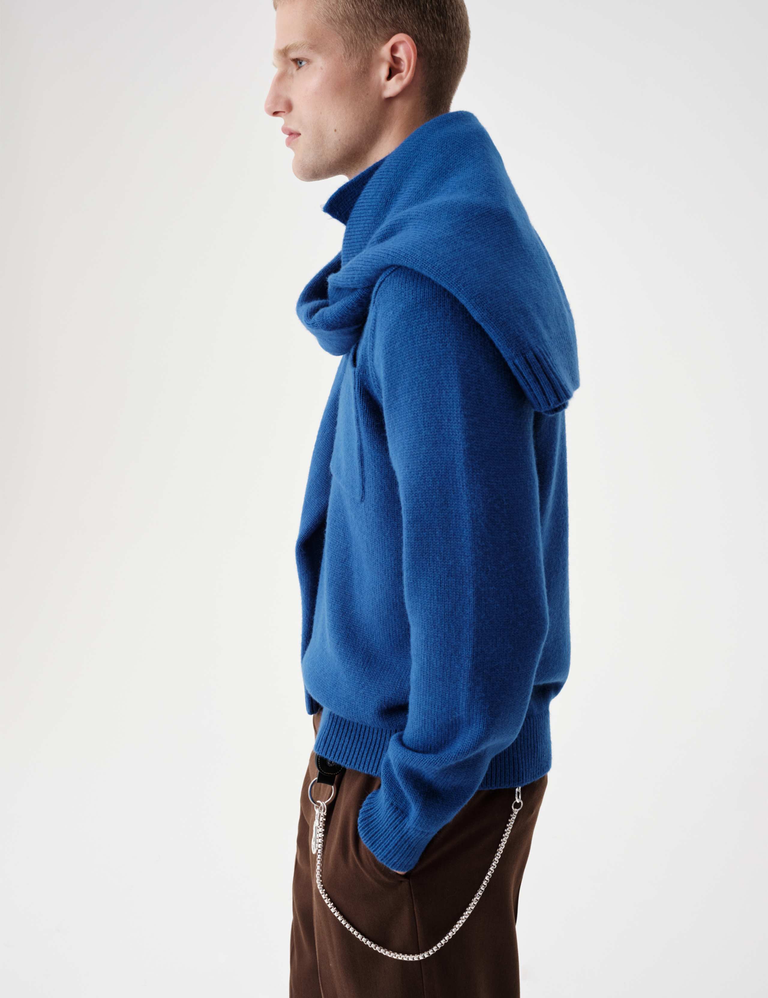 Quarter Zip Knitted Polo Shirt 2 of 8