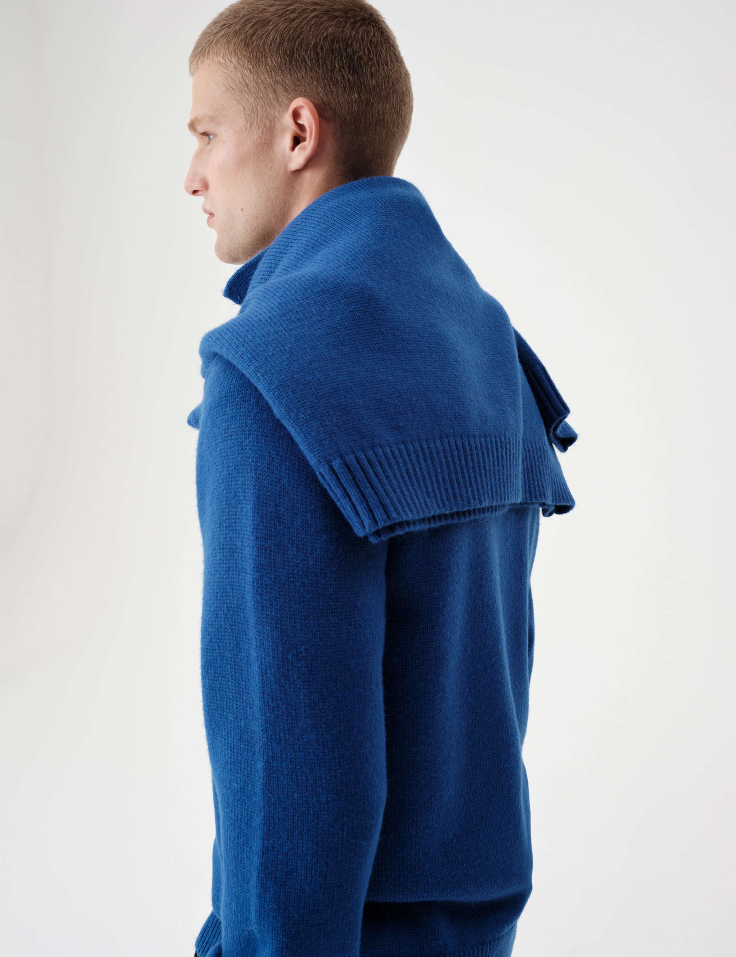 Quarter Zip Knitted Polo Shirt 3 of 8