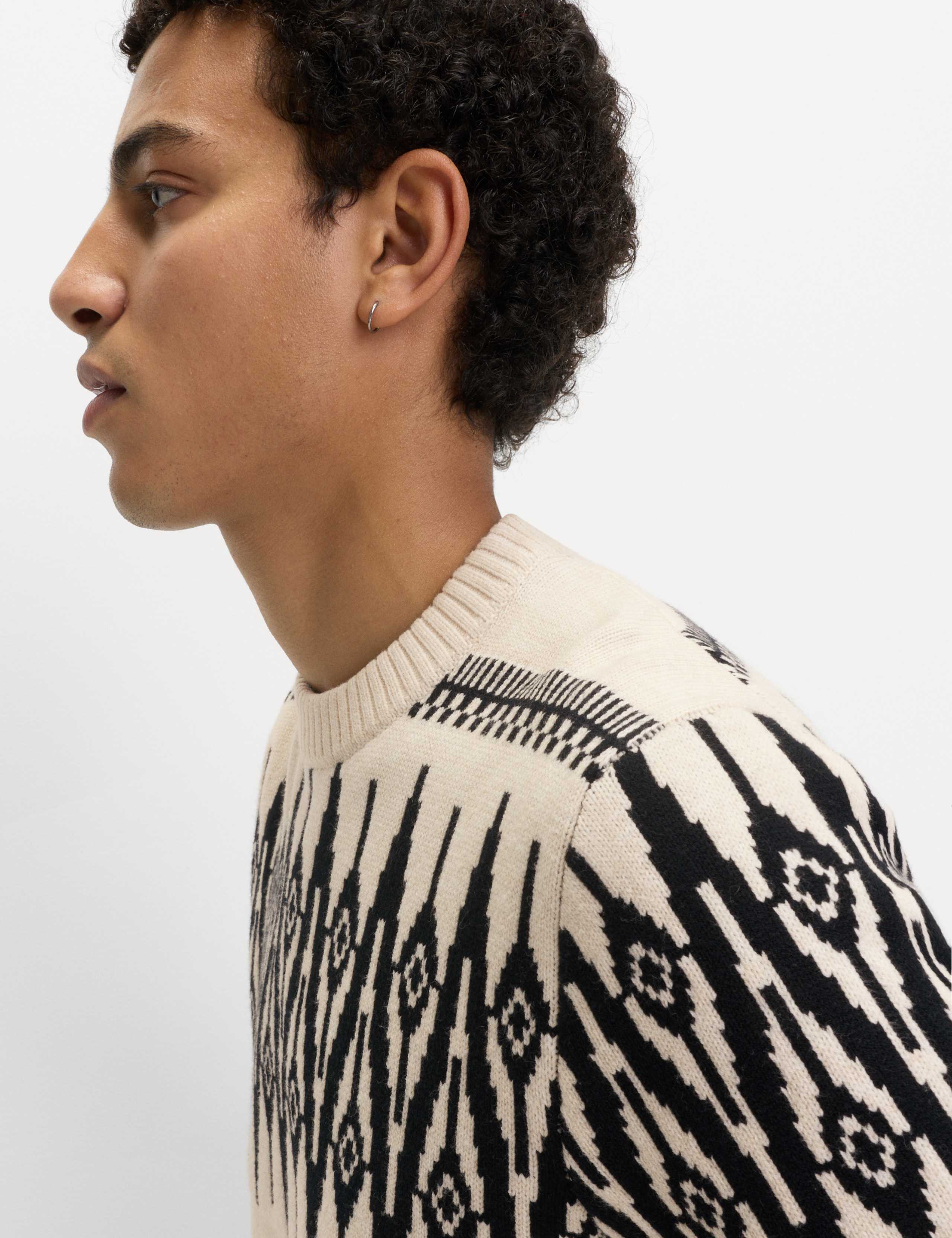 Cotton Blend Fair Isle Jumper 3 of 6