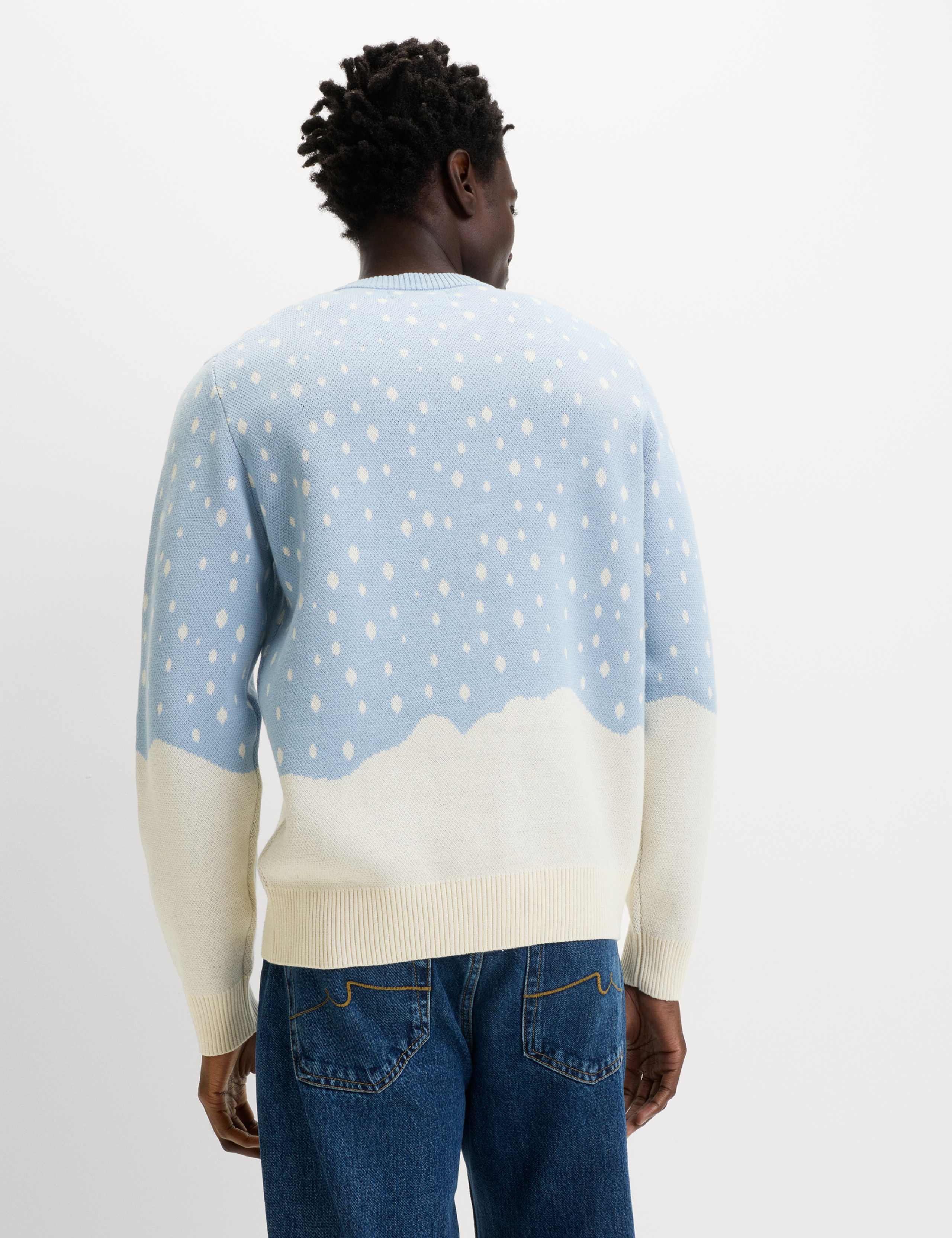 Pure Cotton Ski Snow Globe Christmas Jumper 3 of 3