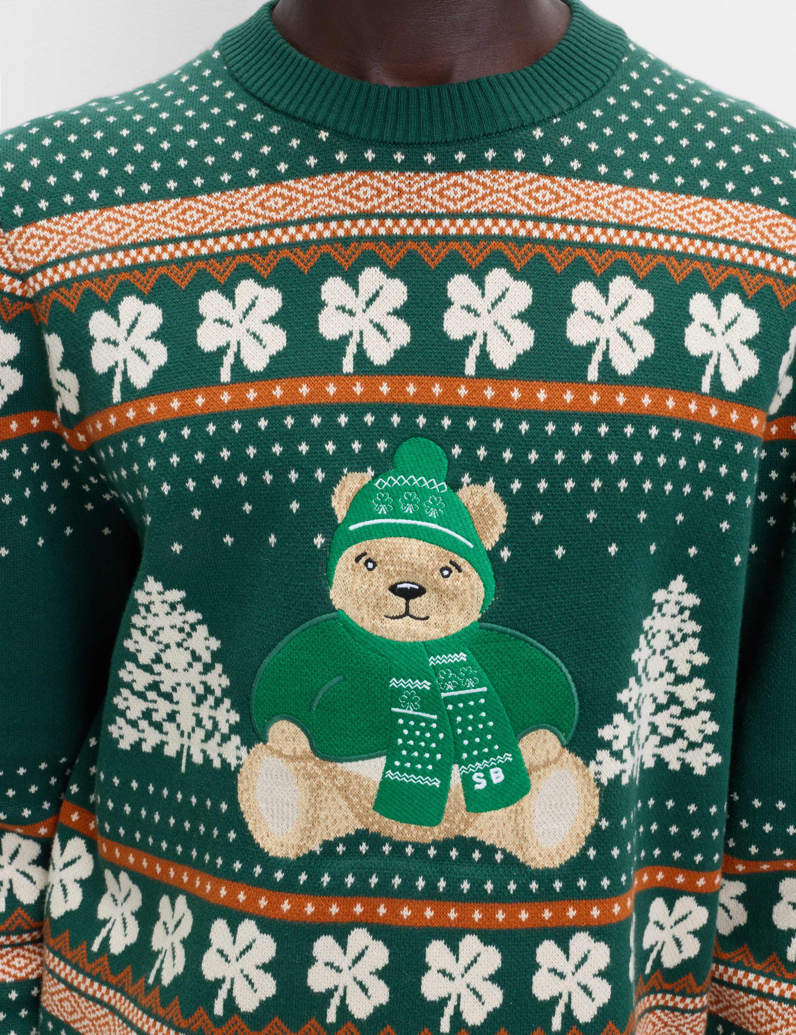 Pure Cotton Spencer Bear™ Ireland Jumper 3 of 4