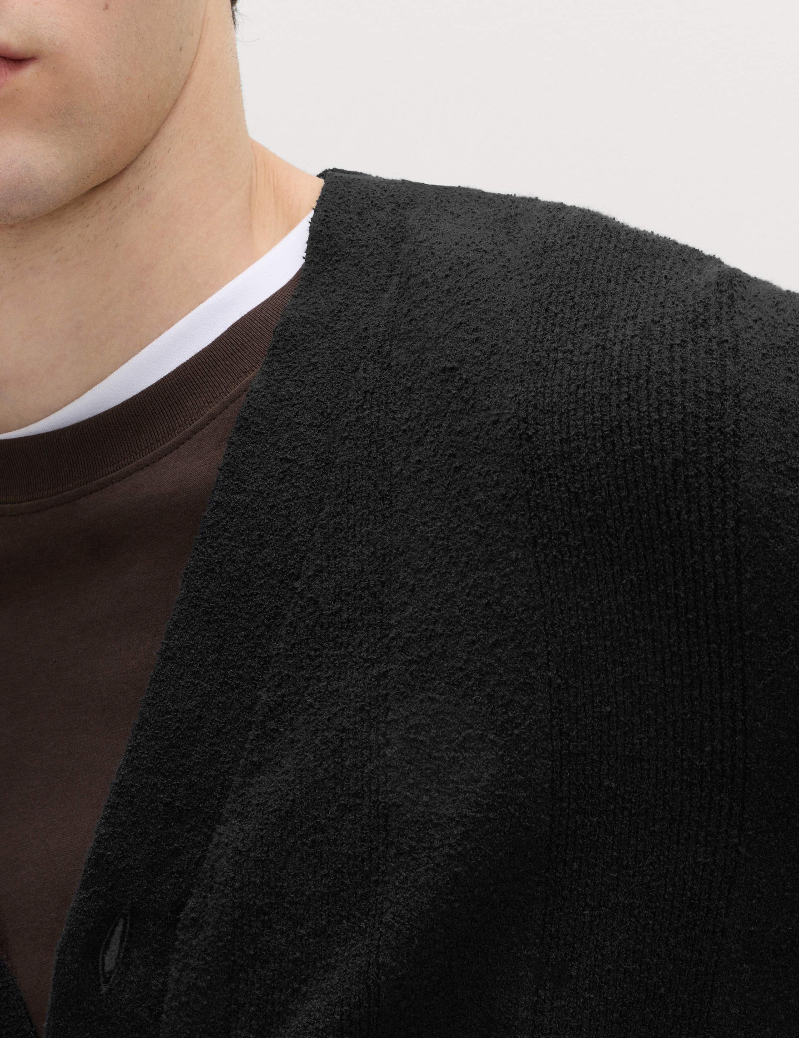 Cotton Rich Bouclé Knitted Cardigan 4 of 6