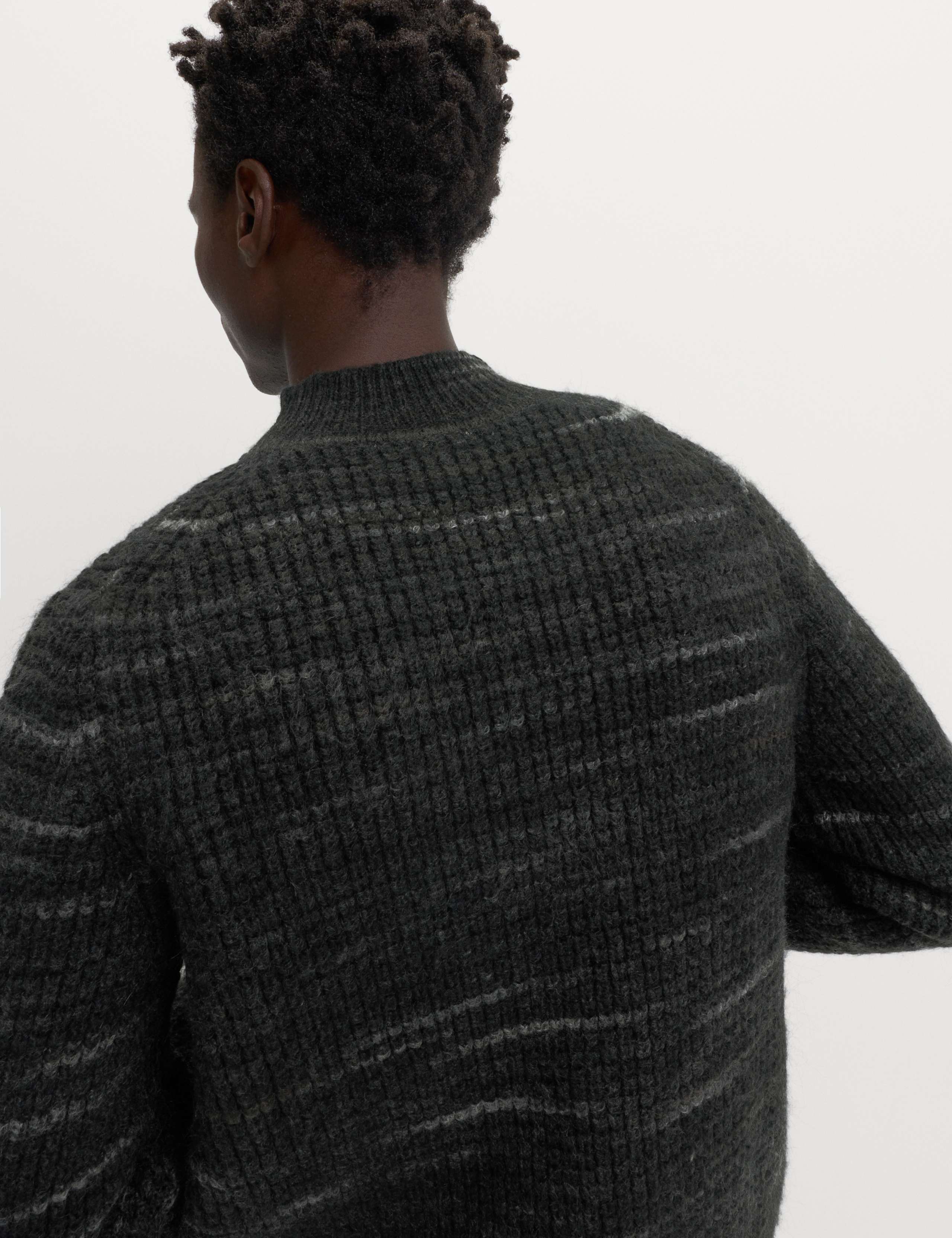 Space Dyed High Neck Jumper 3 of 5