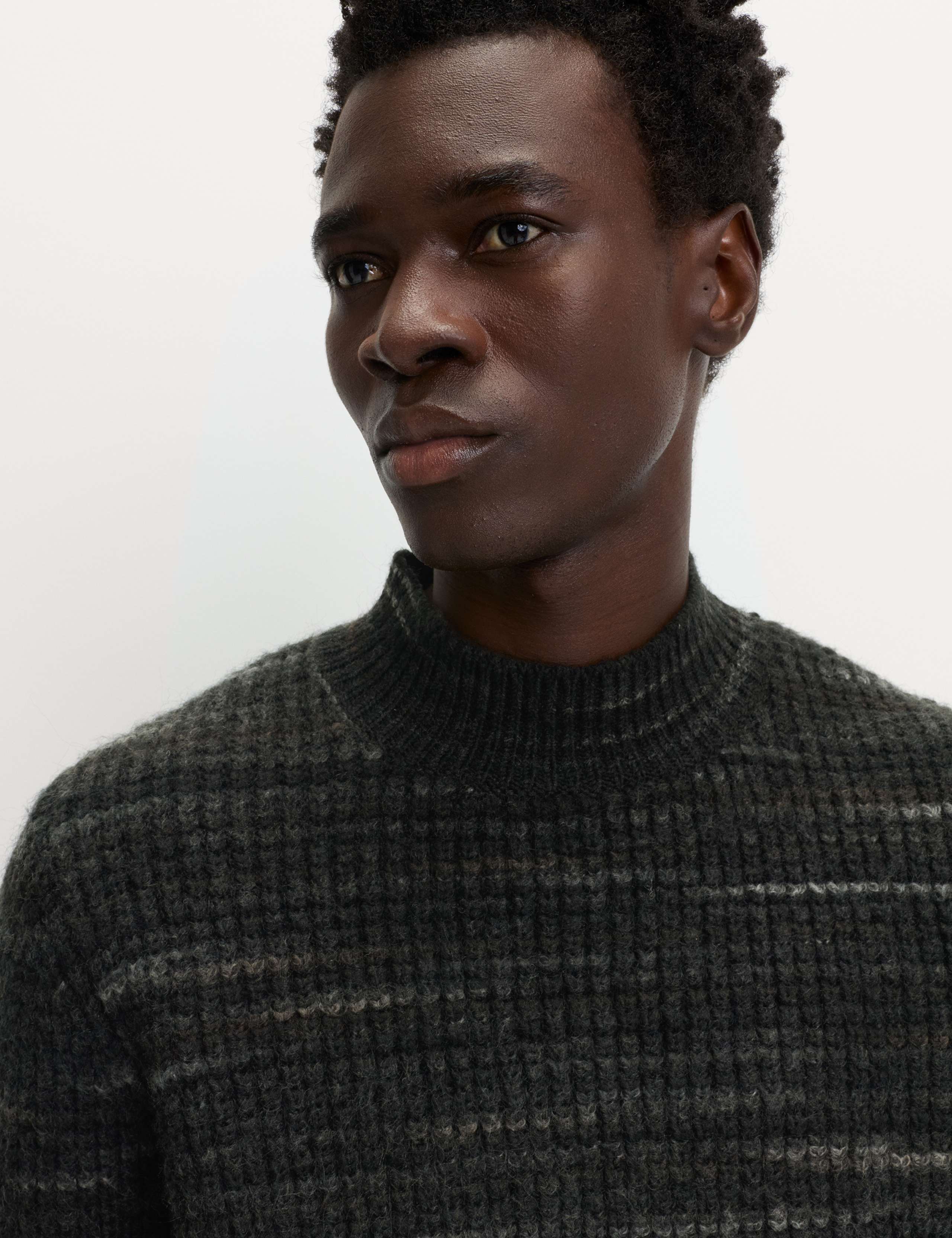 Space Dyed High Neck Jumper 5 of 5