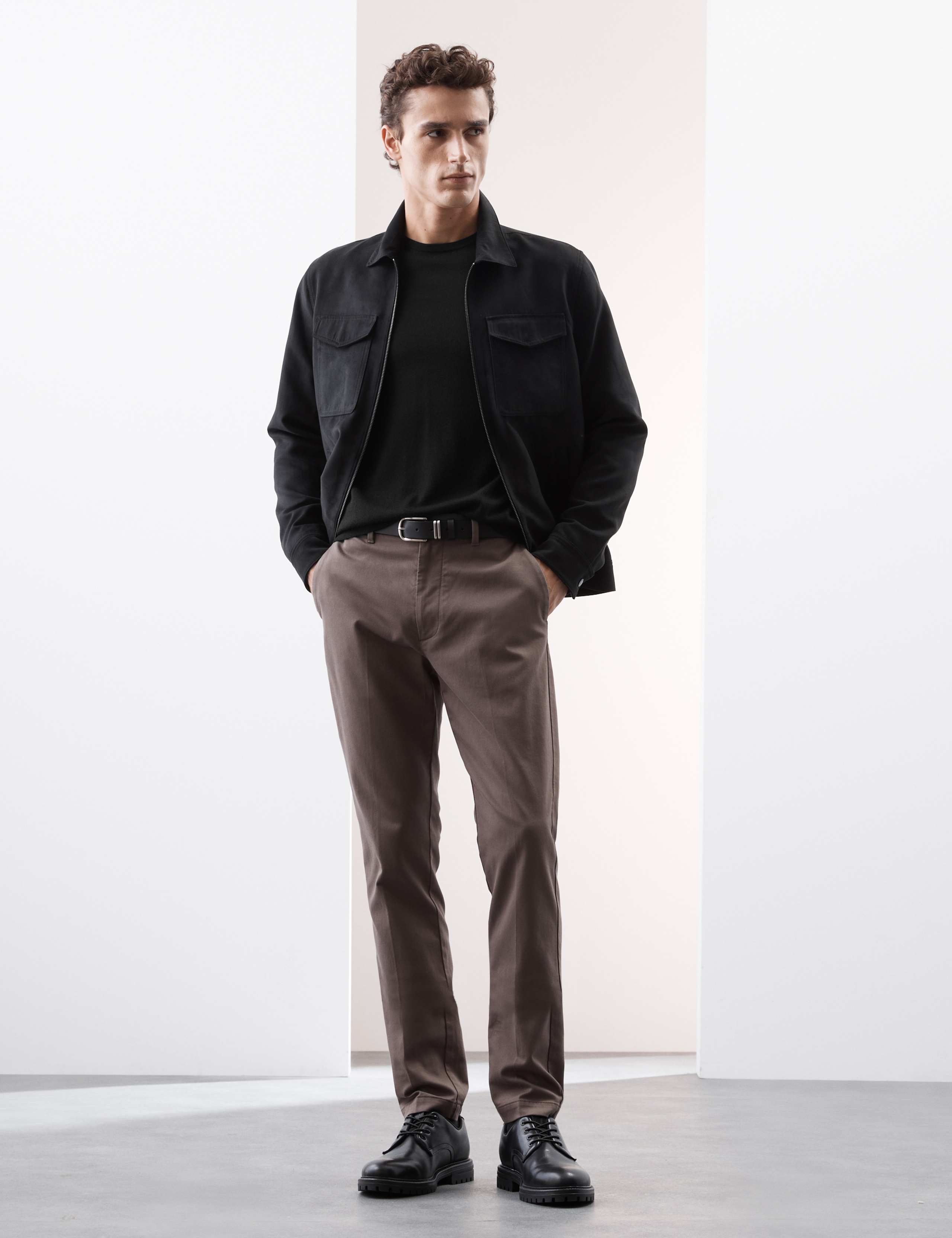 Pure Extra Fine Merino Wool Crew Neck Jumper 5 of 7