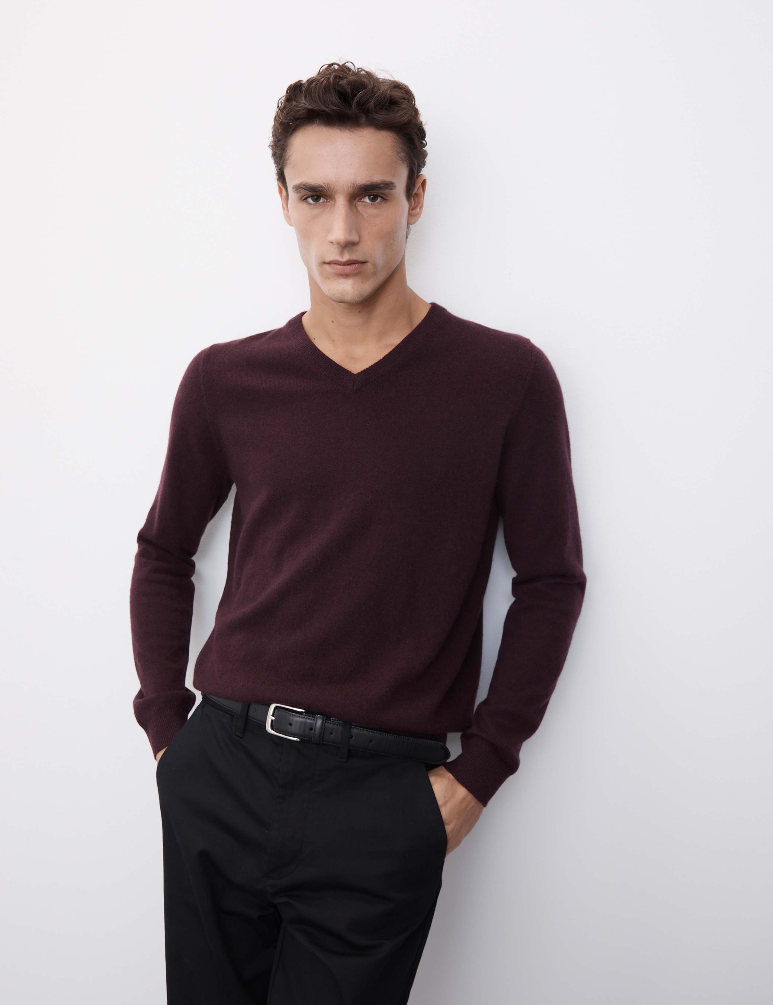 Pure Cashmere V-Neck Jumper 3 of 6