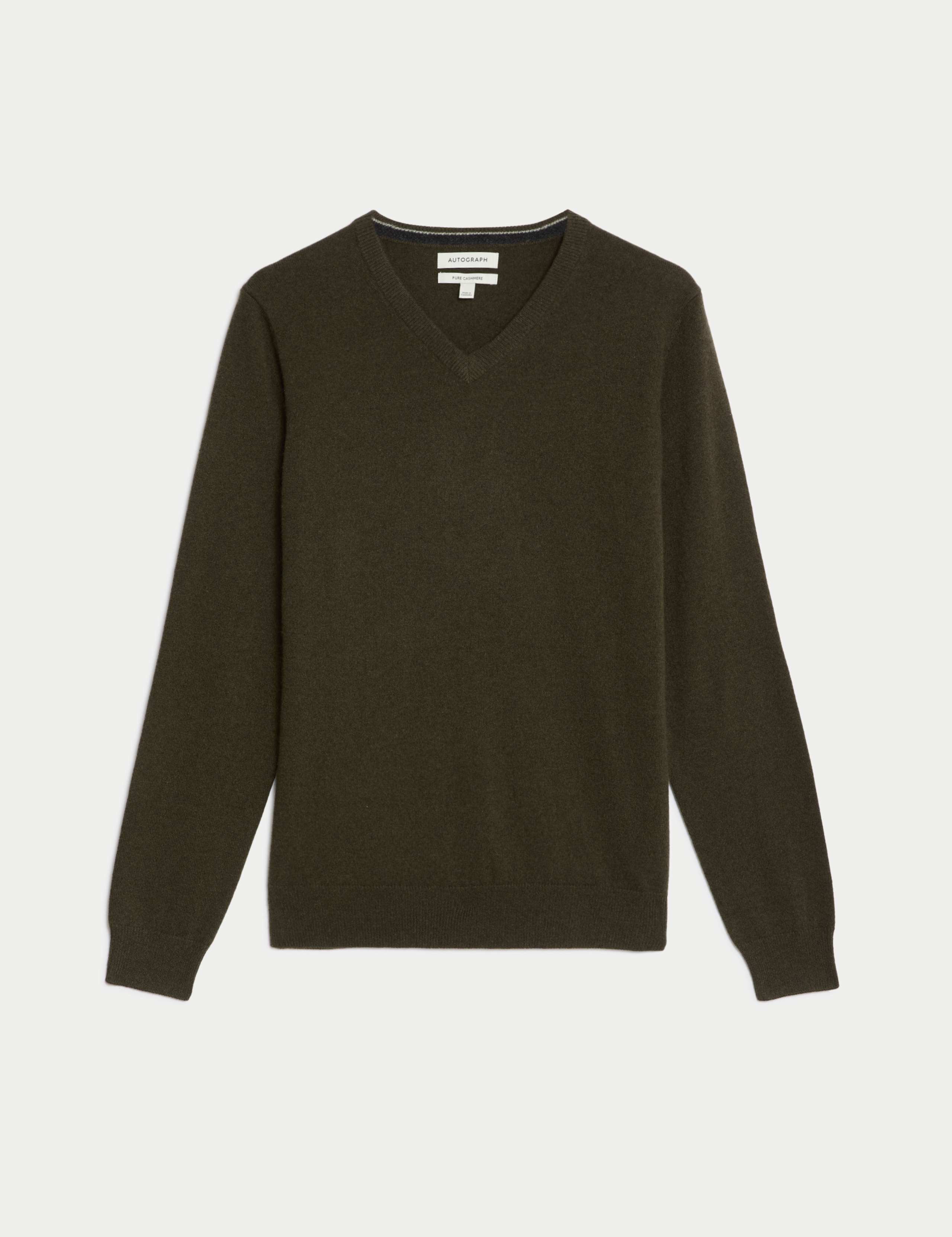 Pure Cashmere V-Neck Jumper 2 of 6