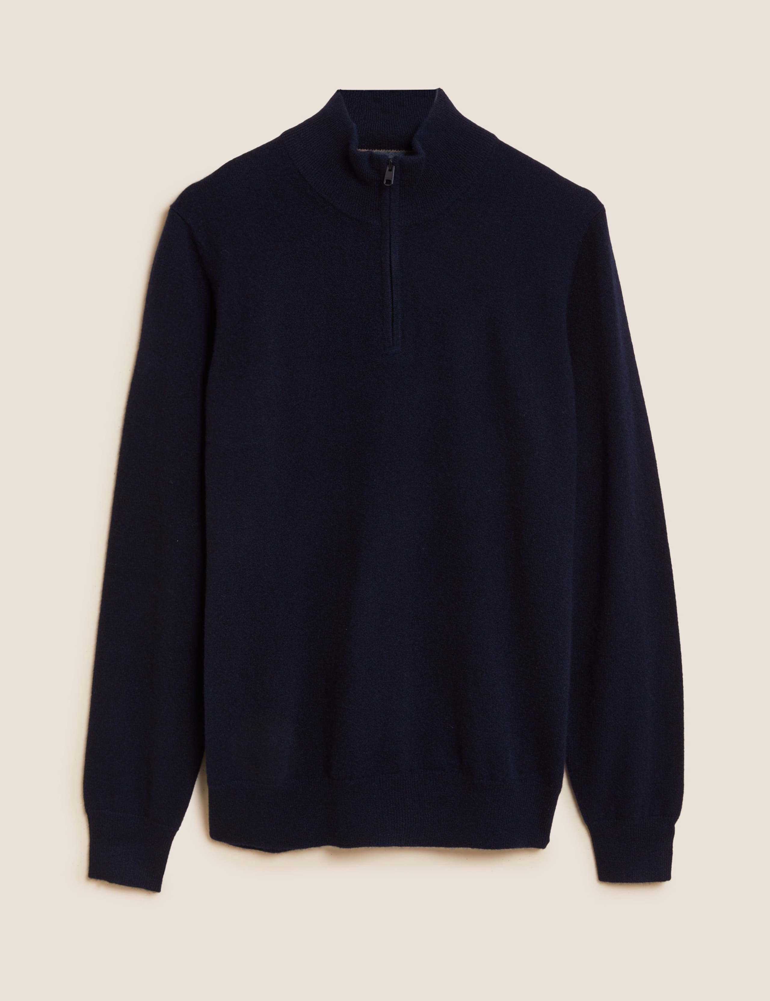 Pure Cashmere Half Zip Jumper 2 of 4