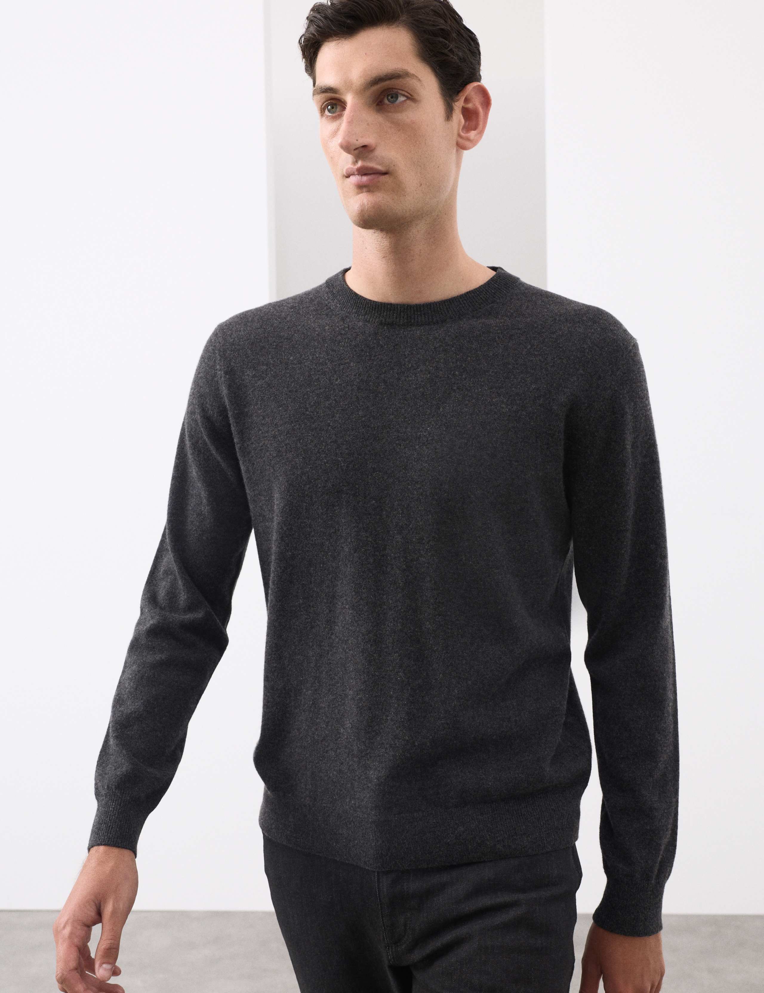 Pure Cashmere Crew Neck Jumper 5 of 5