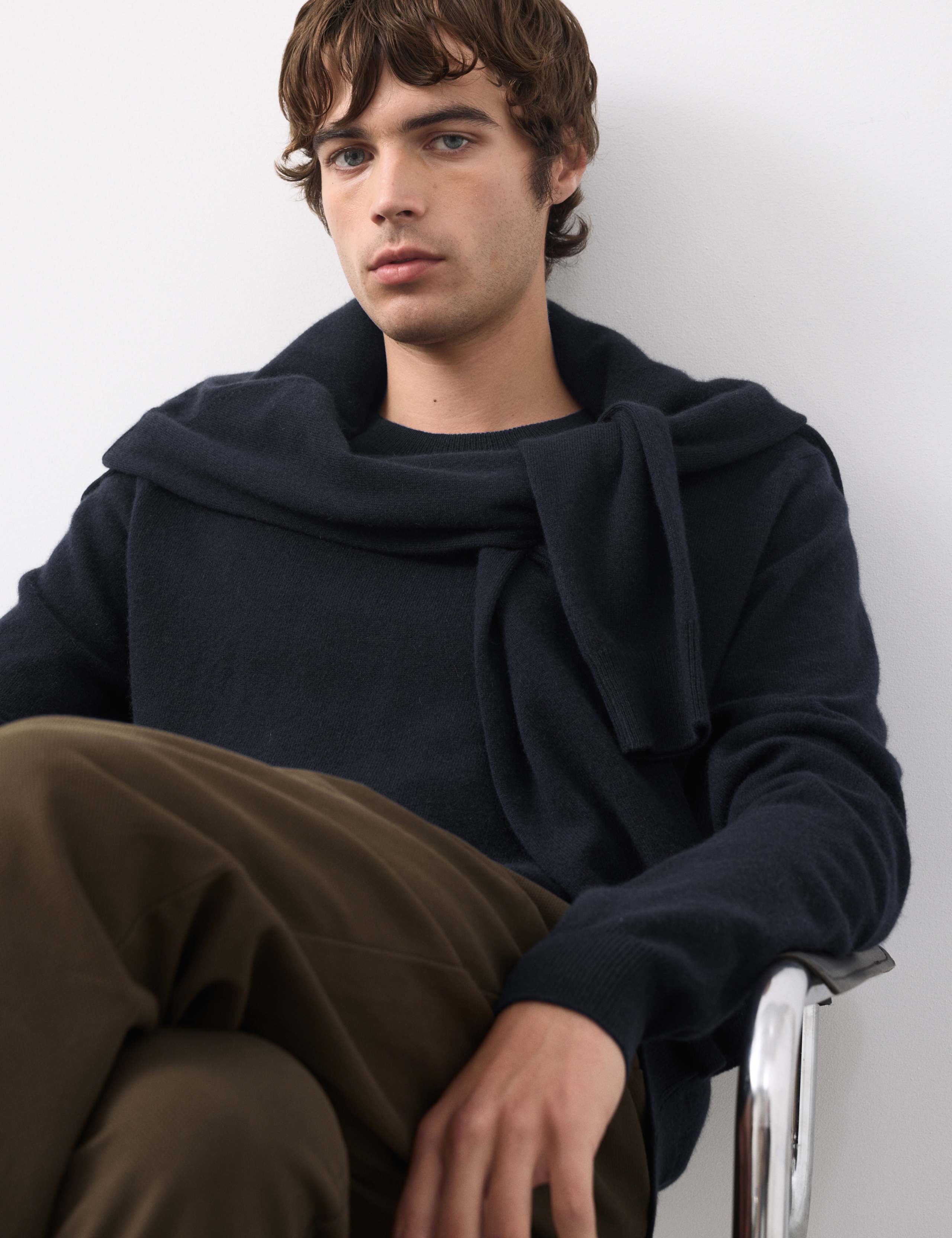 Pure Cashmere Crew Neck Jumper 1 of 7
