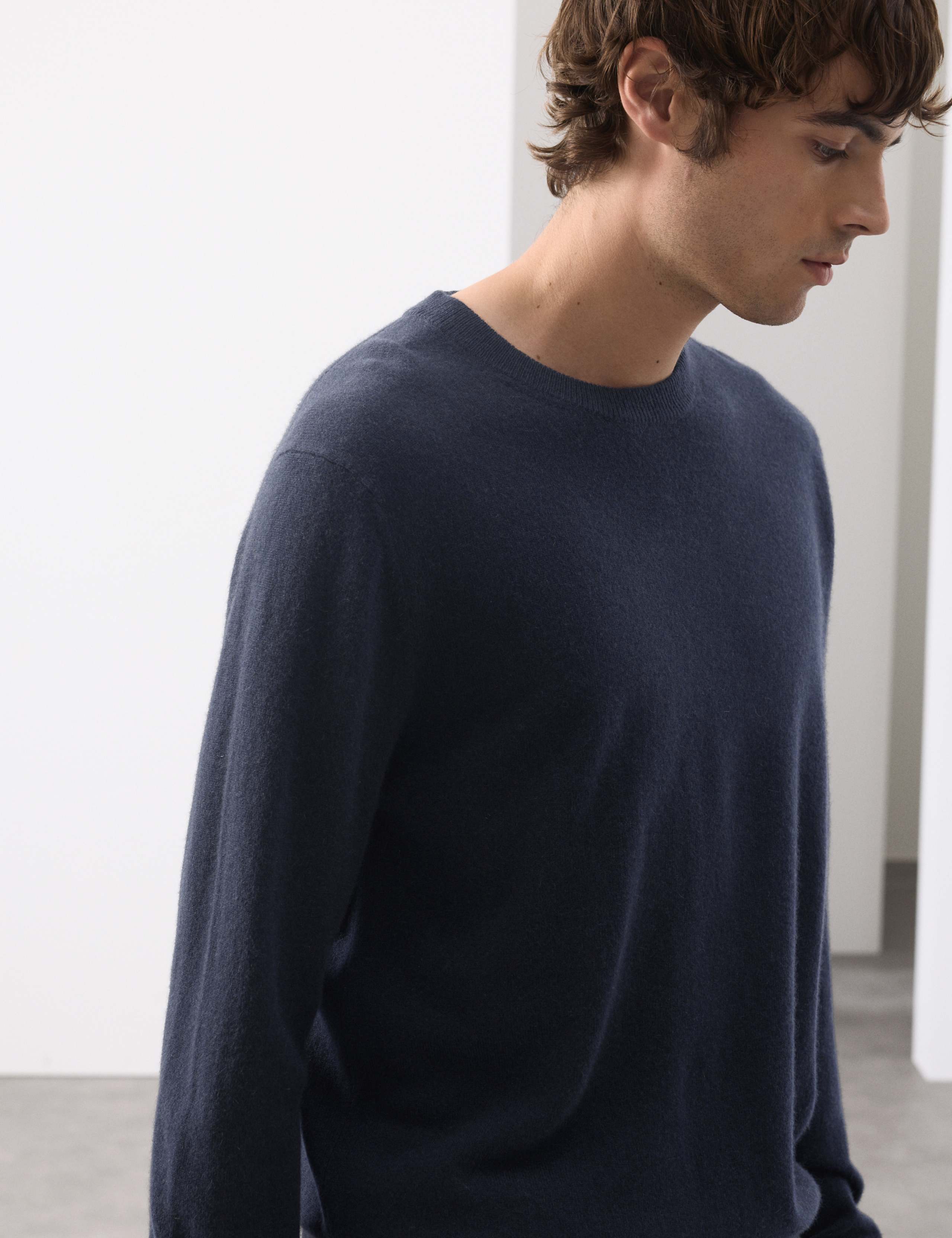 Pure Cashmere Crew Neck Jumper 4 of 7