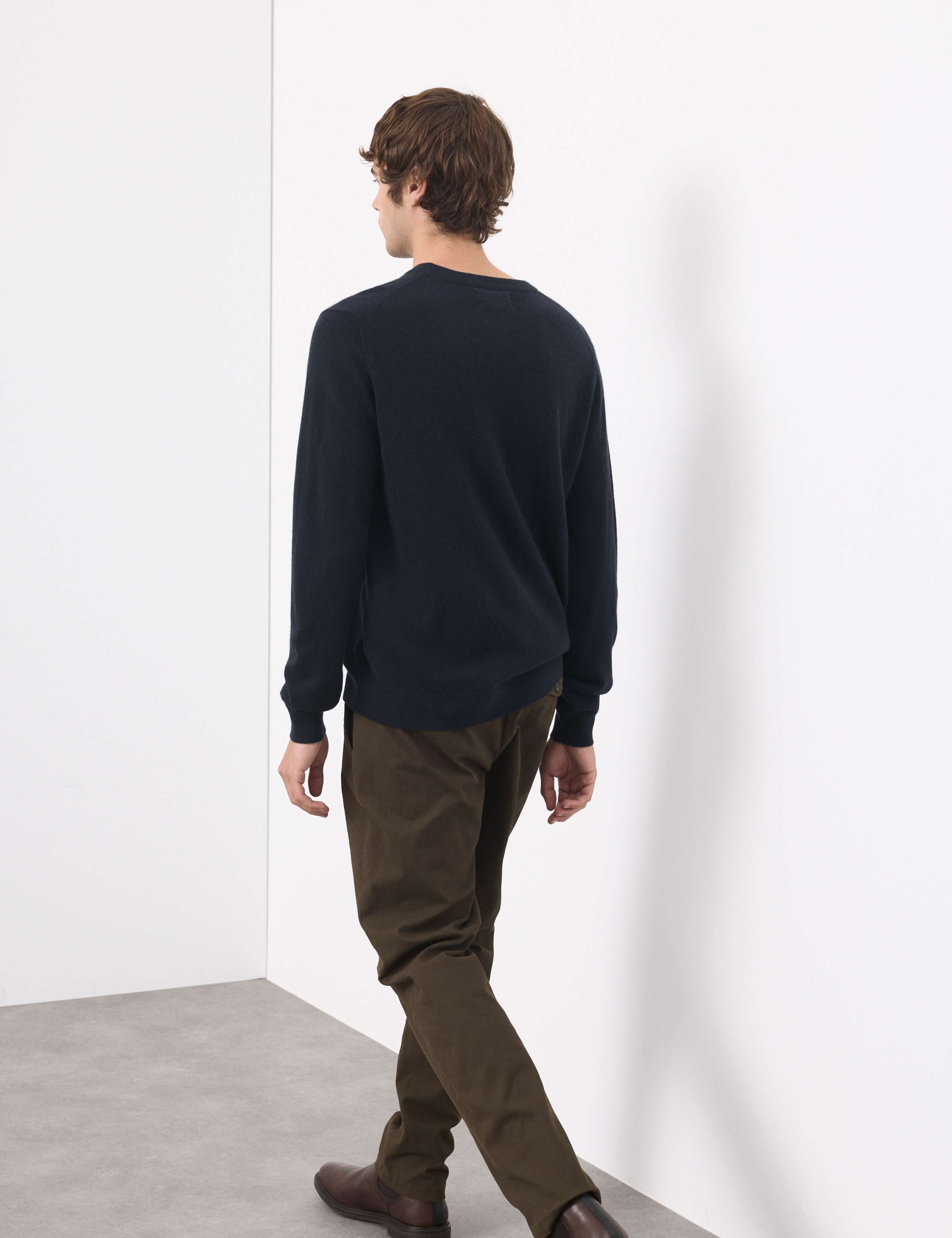 Pure Cashmere Crew Neck Jumper 6 of 7